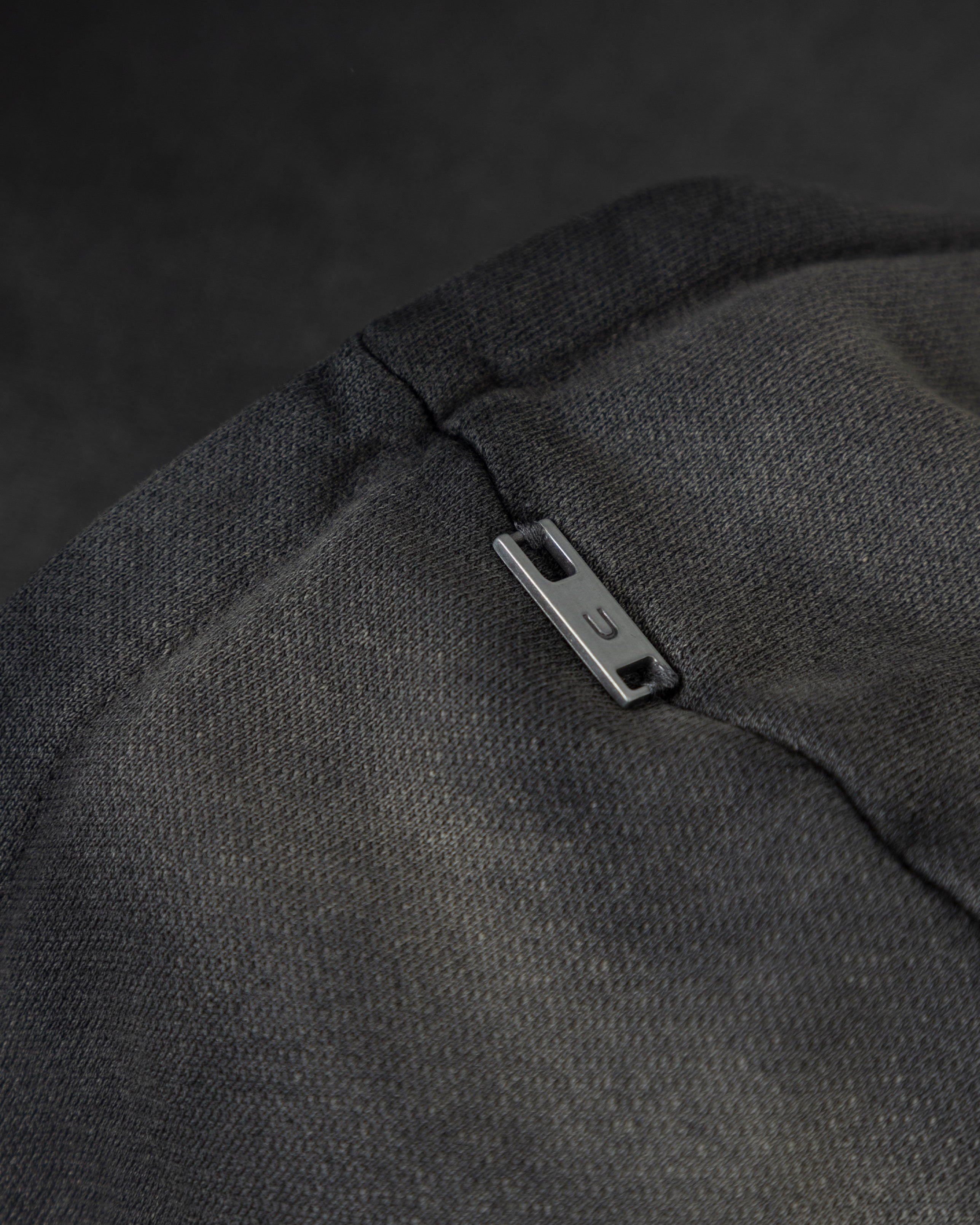 Hoodie Line UG Frame Boxy Fit Faded Black