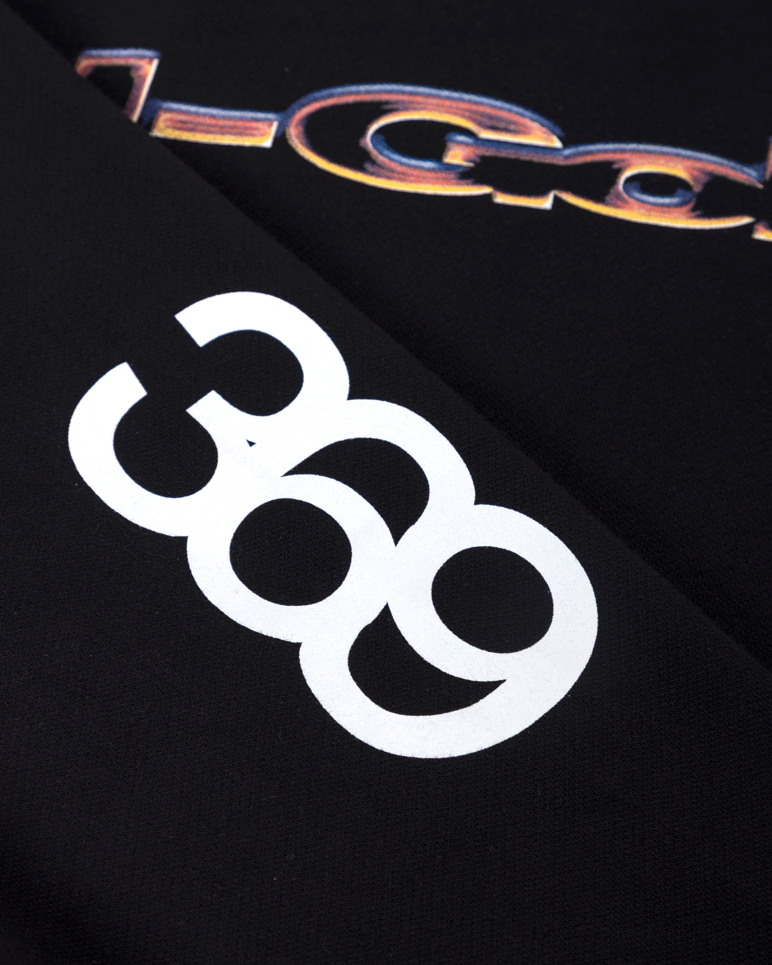 Golden Heritage Starlume Boxy Fit Hoodie Black