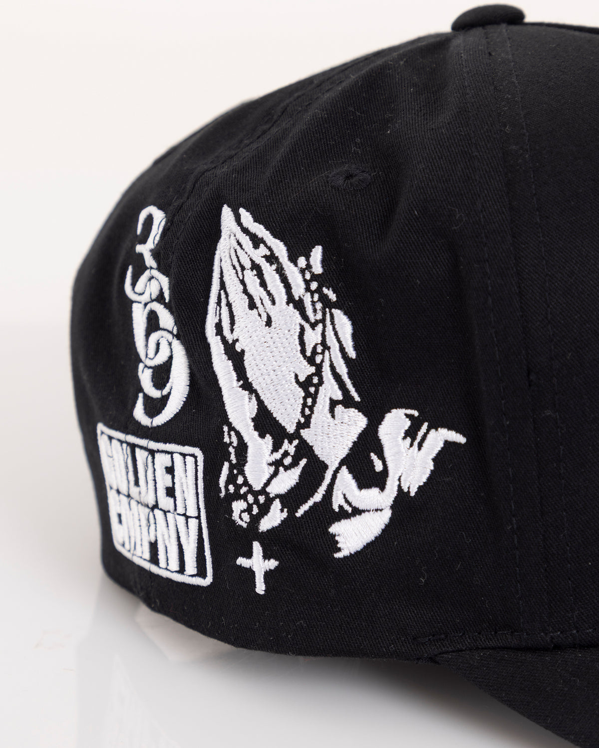 Basics UNDGLD Thorn High Crown Cap Black