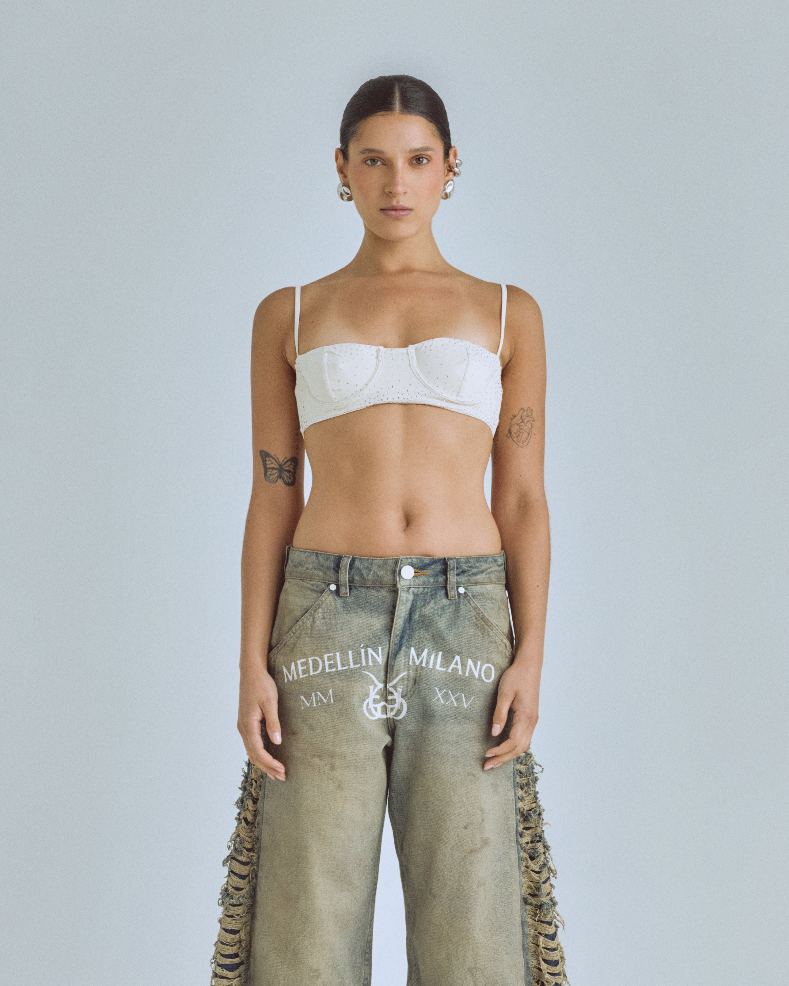 Santa Union Balconette Top Cream