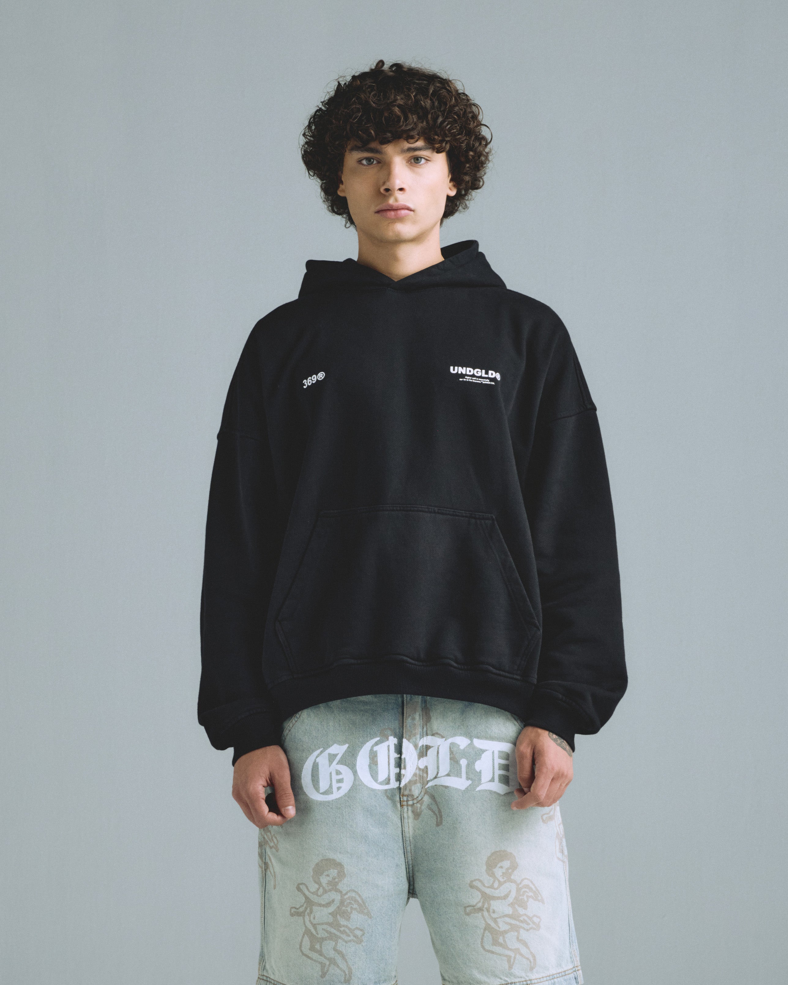 Gratia Plena Holy Fire Hoodie Black