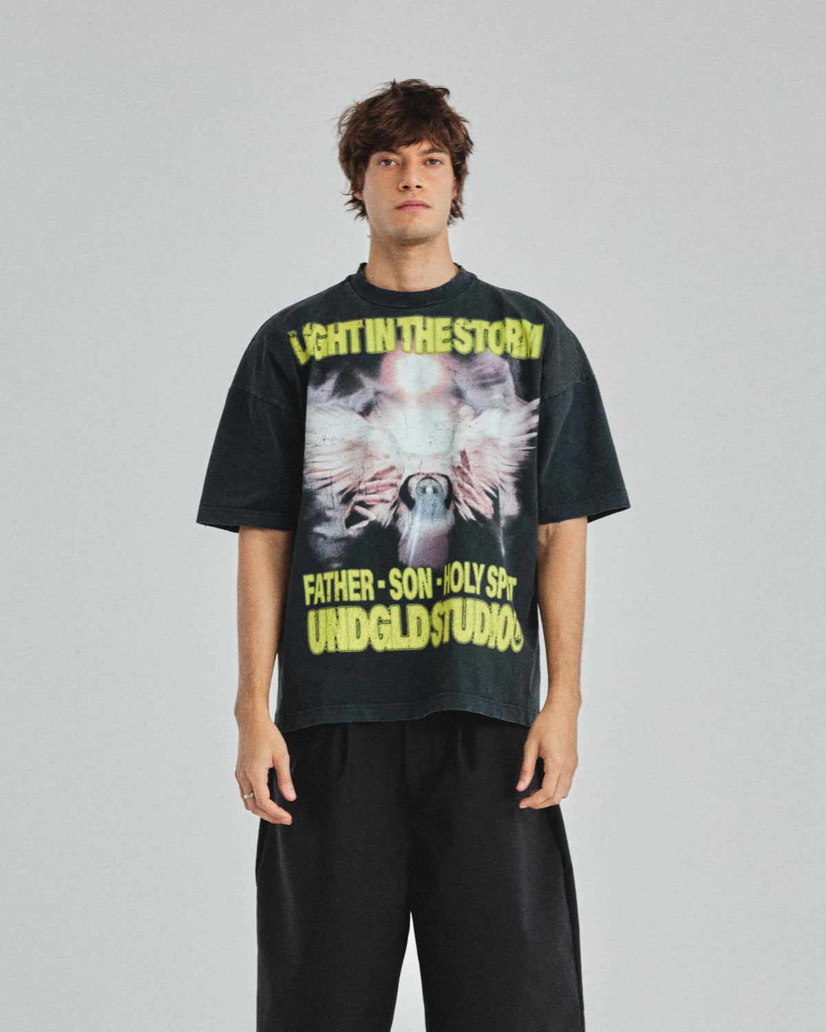 Pilgrimage Vision Boxy Fit Tshirt Vintage Black