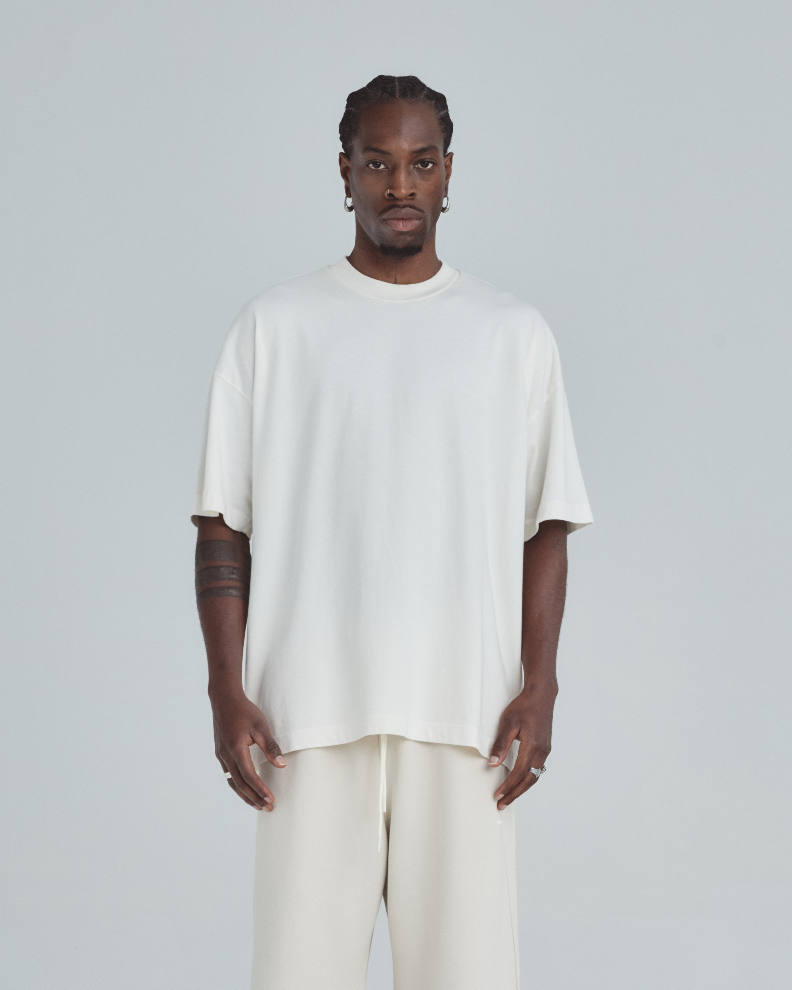 Line Basic Tshirt White