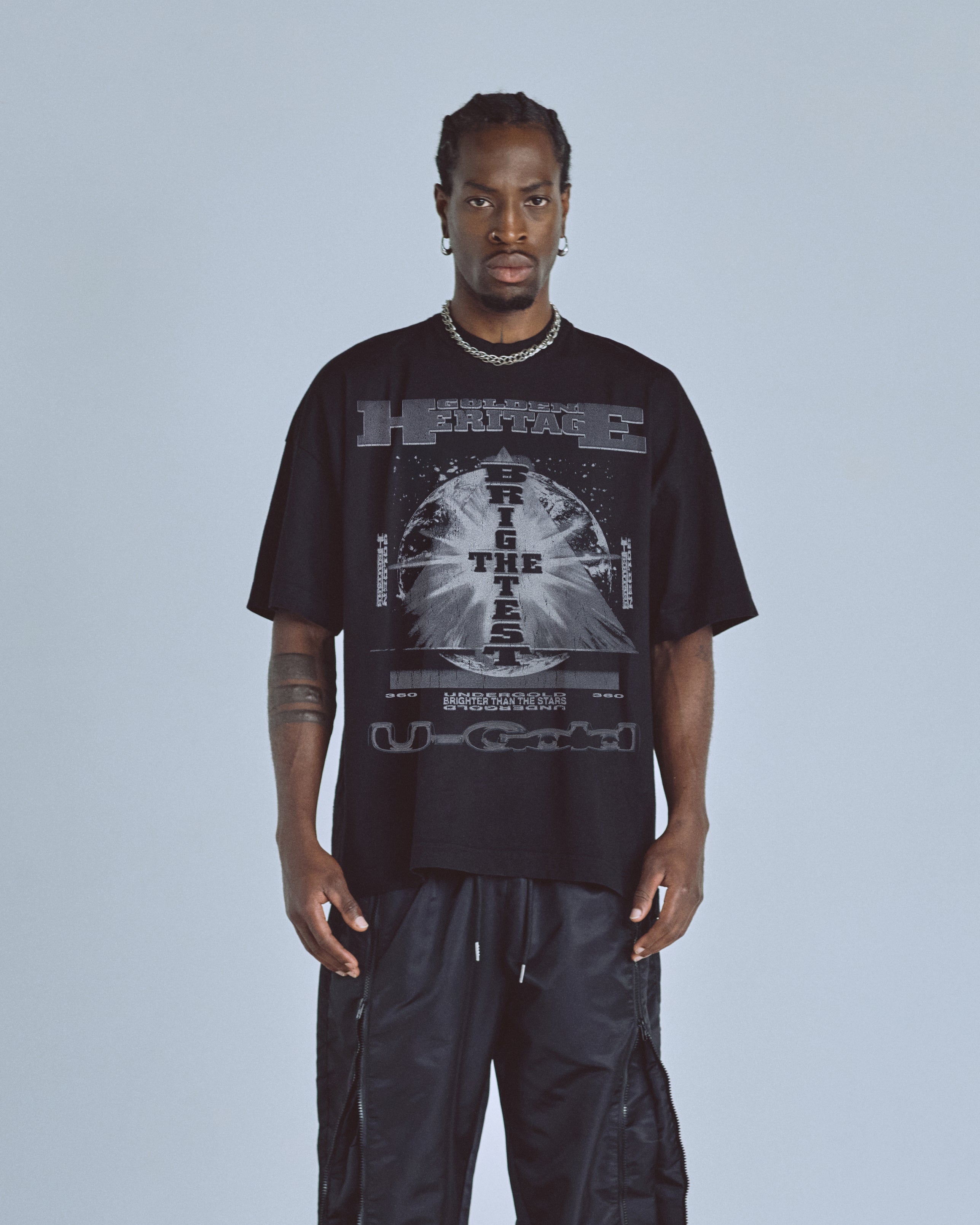 Golden Heritage Starlume Tshirt Black