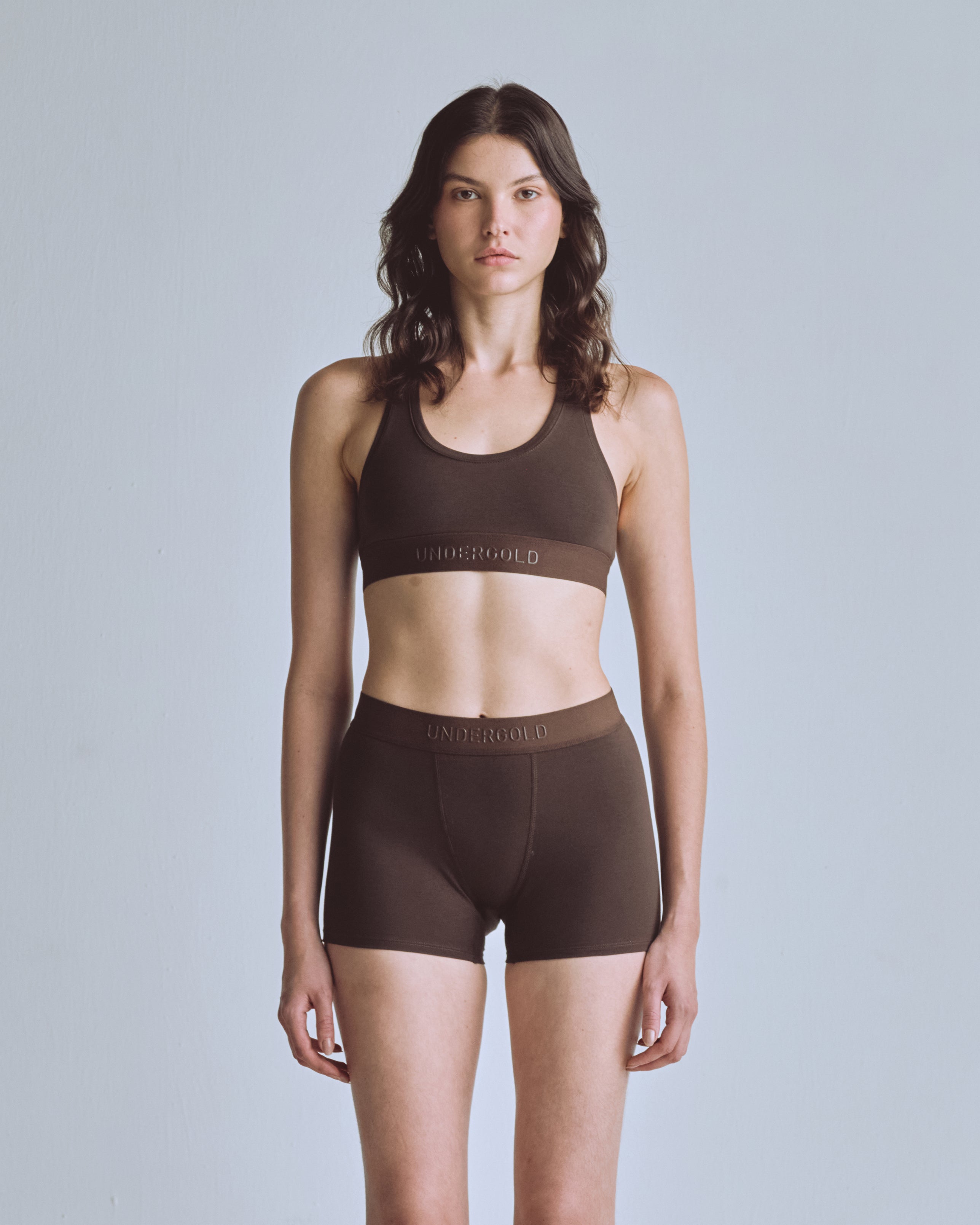 Basics Underwear Top Brown