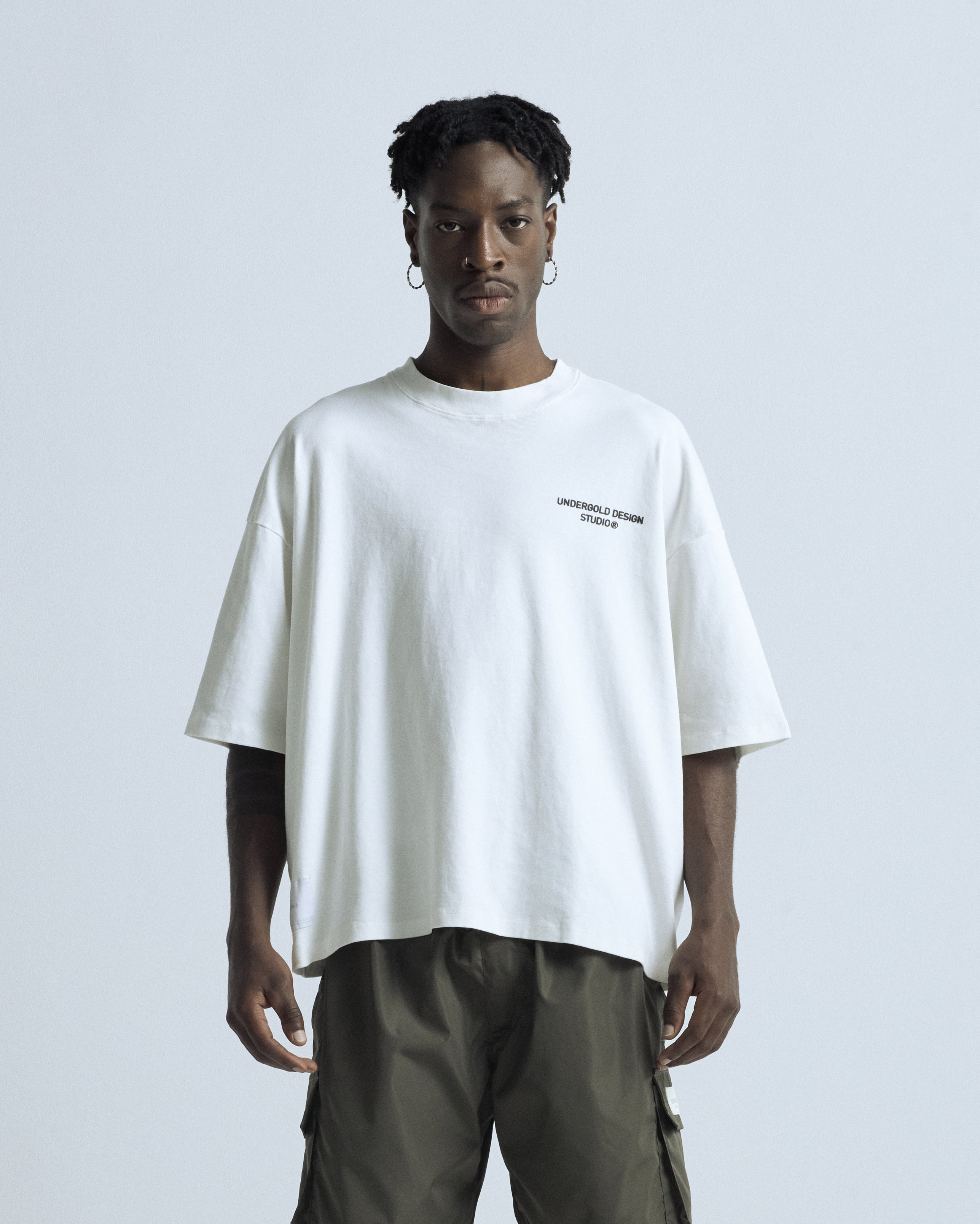 Basics Undergold Design Studio Boxy T-shirt White