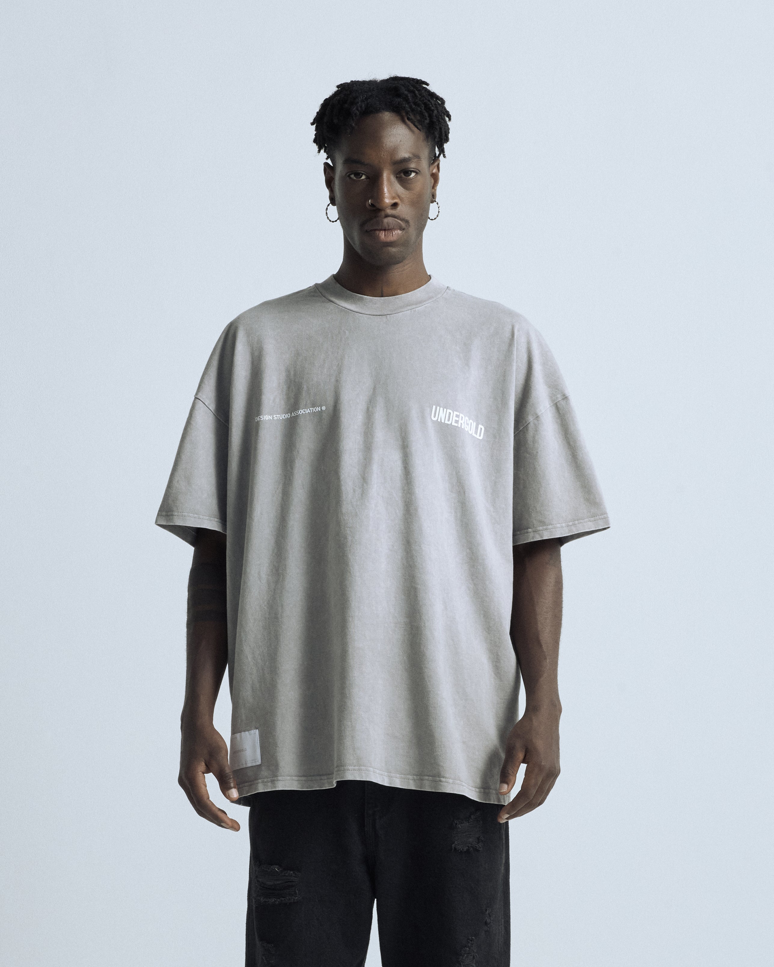 Basic Undergold Tshirt Washed Gray