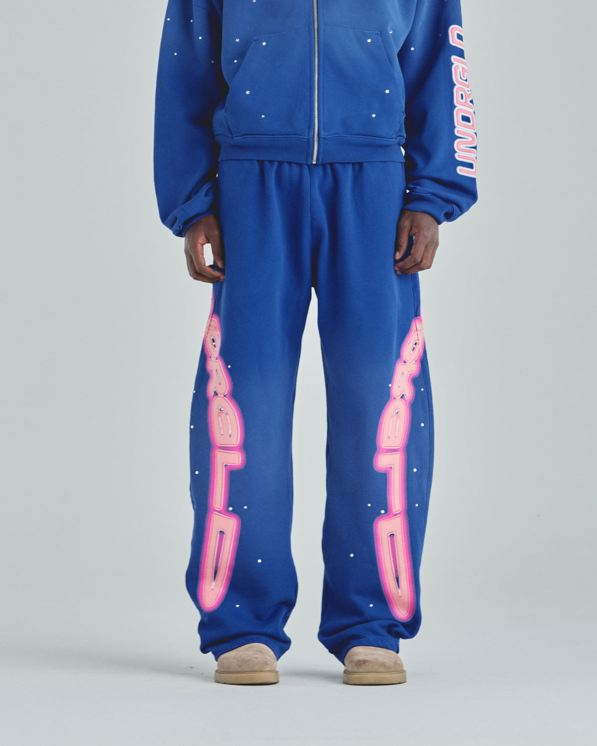 Act 1 Neon Straightpants Electric Blue
