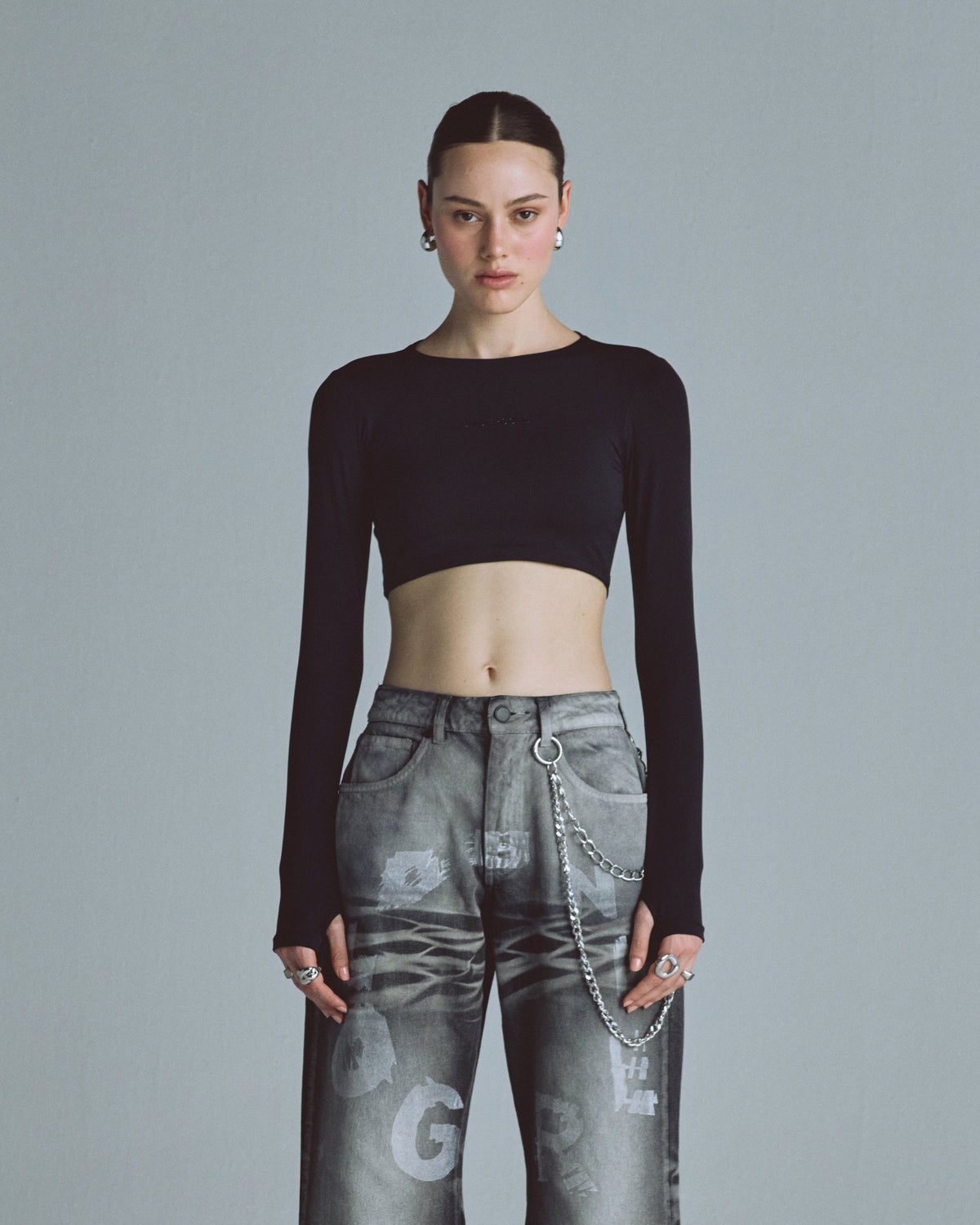 W Basics Long Sleeve Black