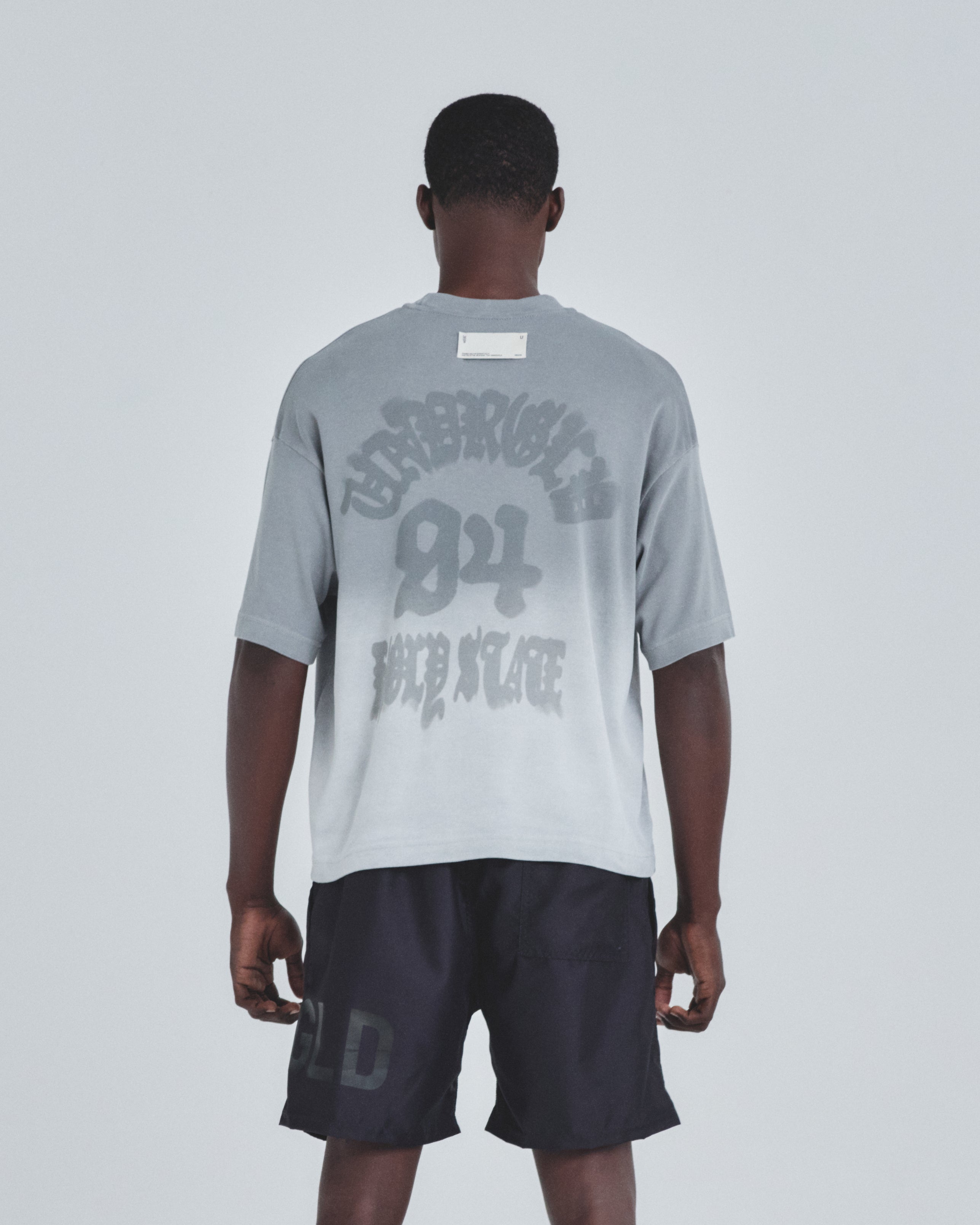 Holy State Beautiful Soul Boxy Fit Tshirt Faded Gray