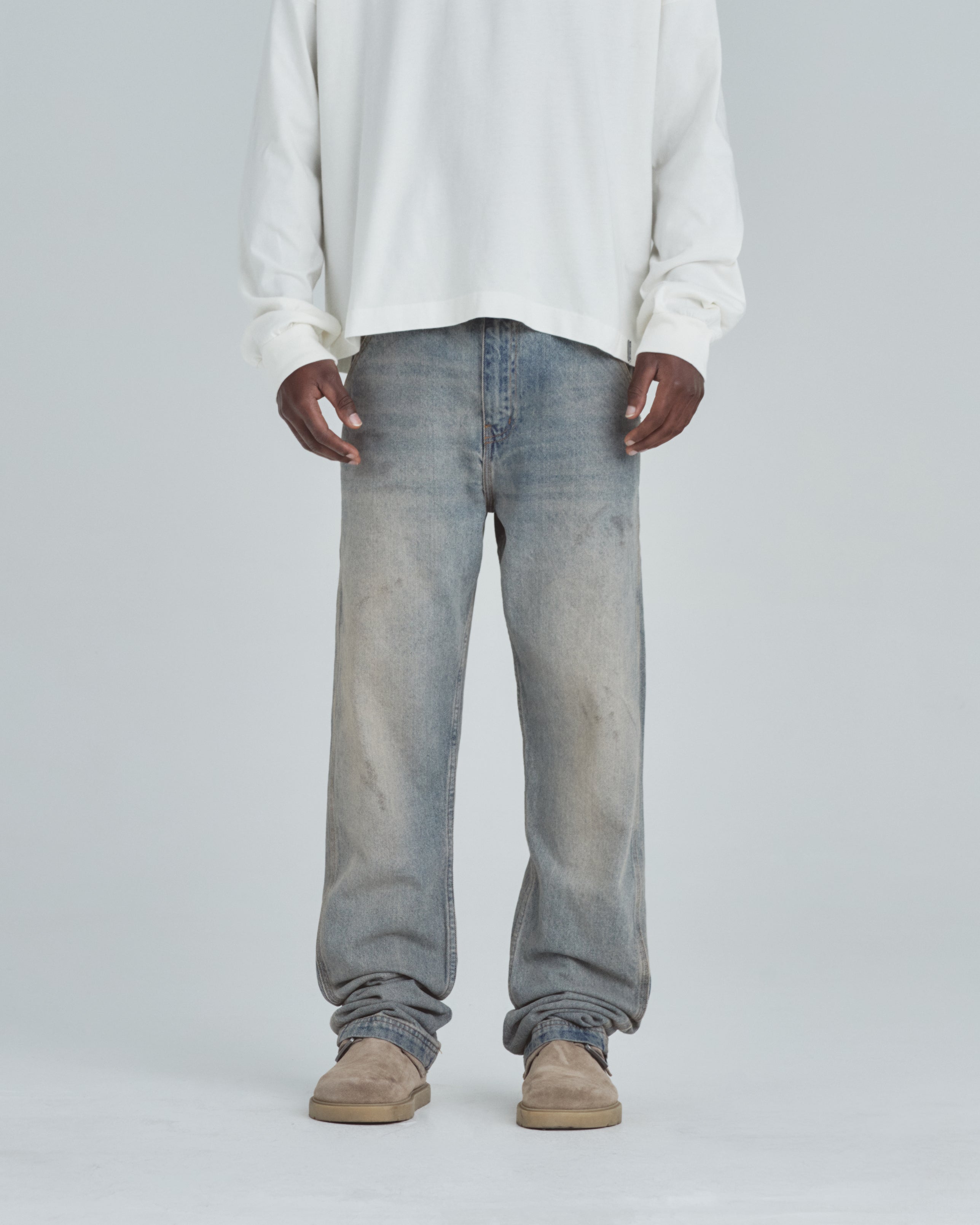 Line Basic Regular Fit Jeans Dirty Blue