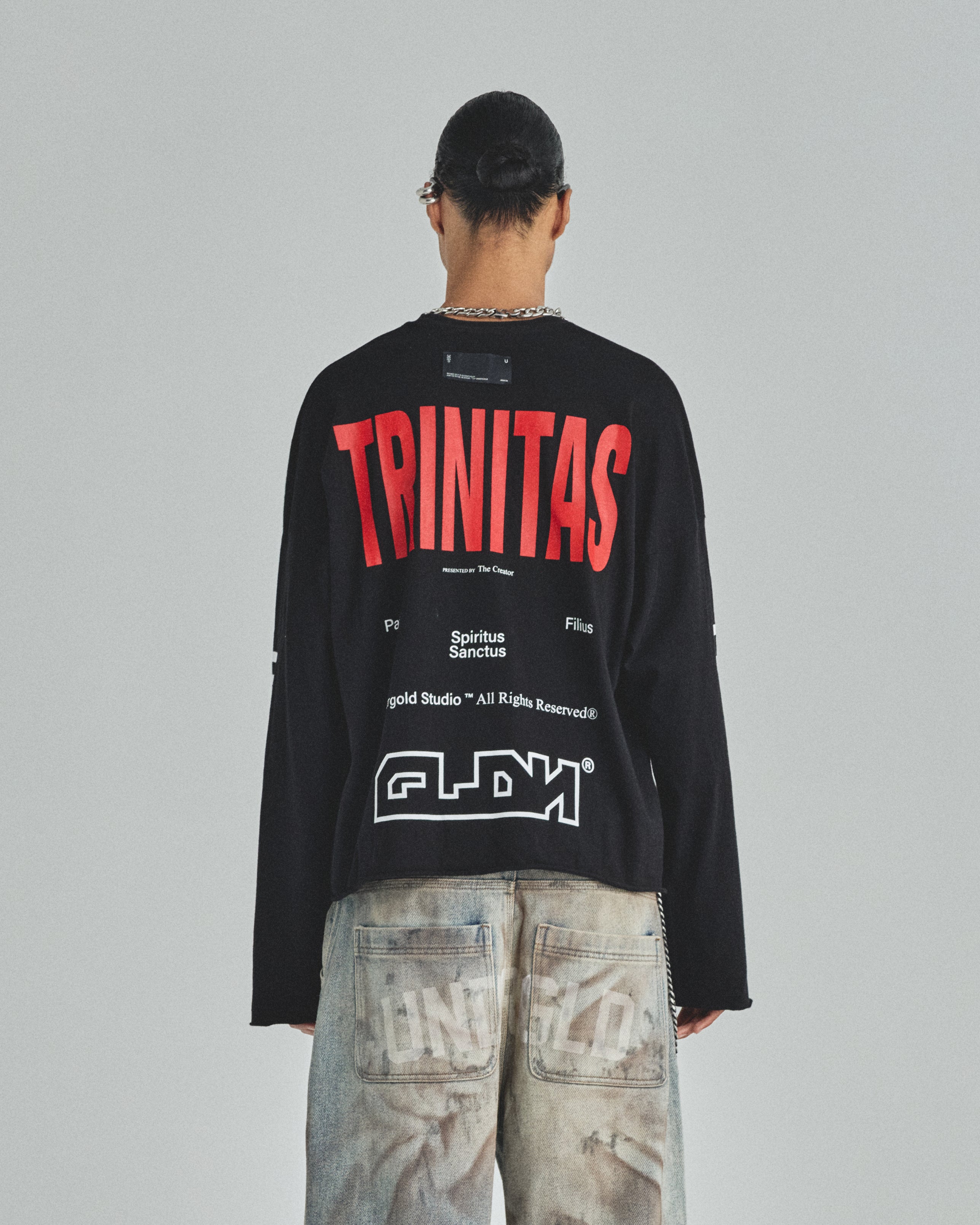 Spring Trinitas Long Sleeve Tshirt Black