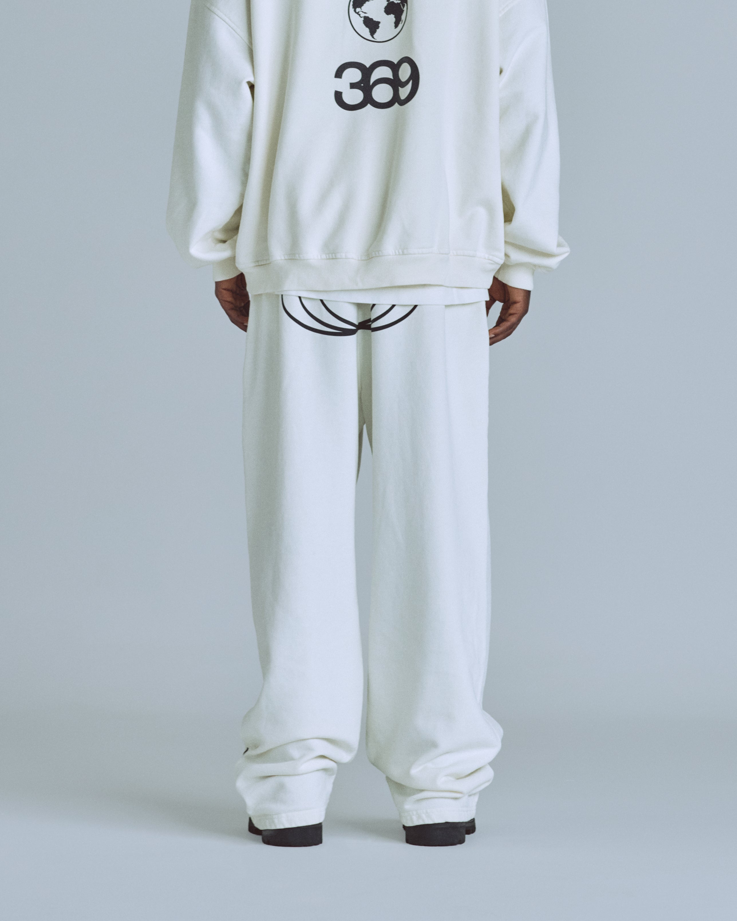 Golden Heritage Basic Straight Pants White