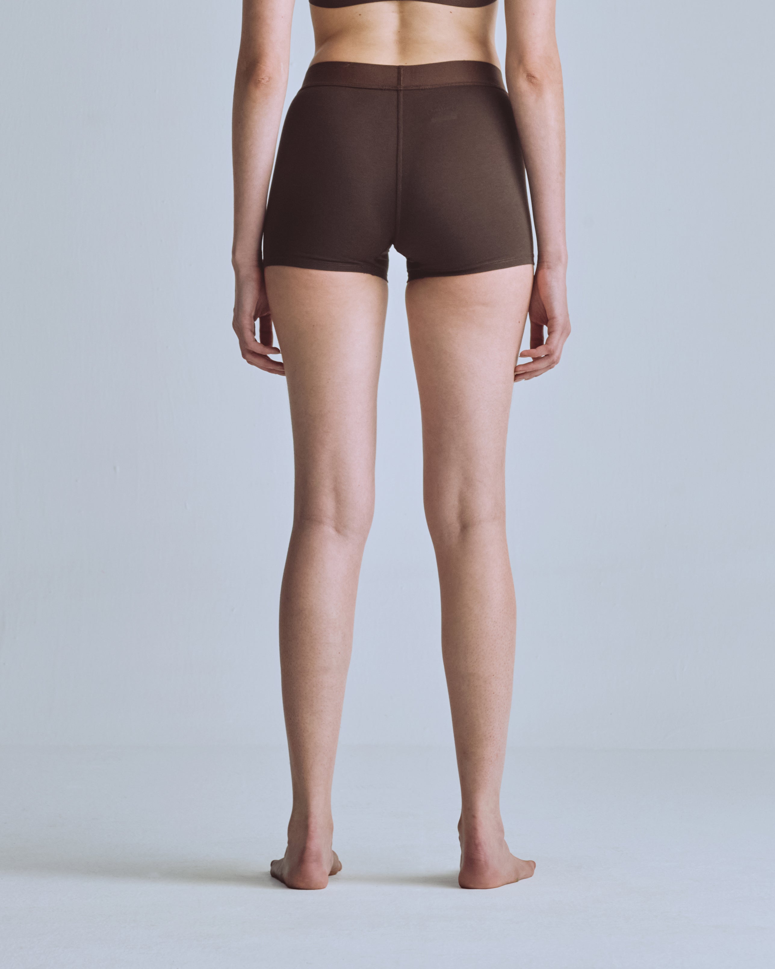 W Basics Boxers Brown