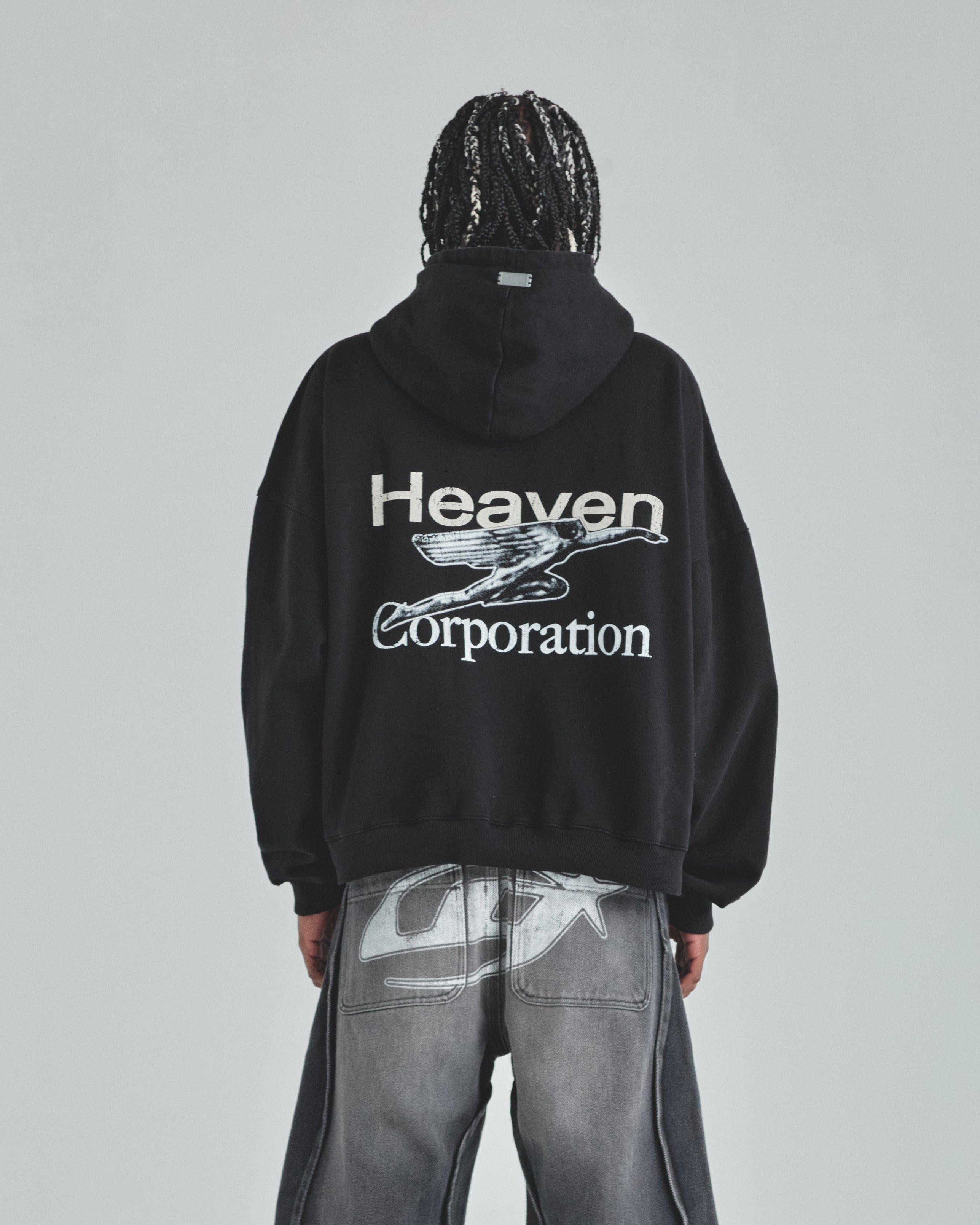 Act 1 Heaven Corp Hoodie Black