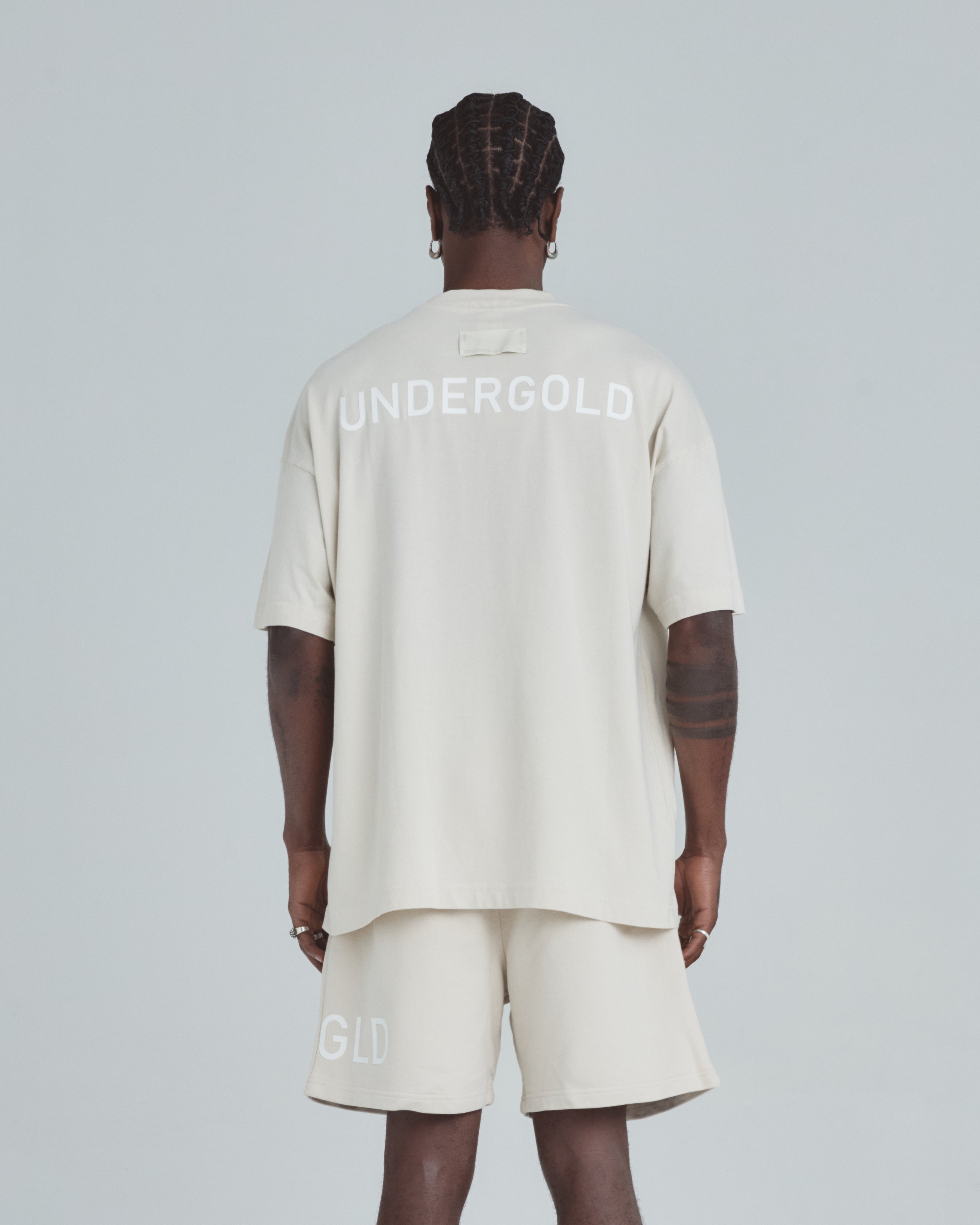 Line Basic Tshirt Light Gray