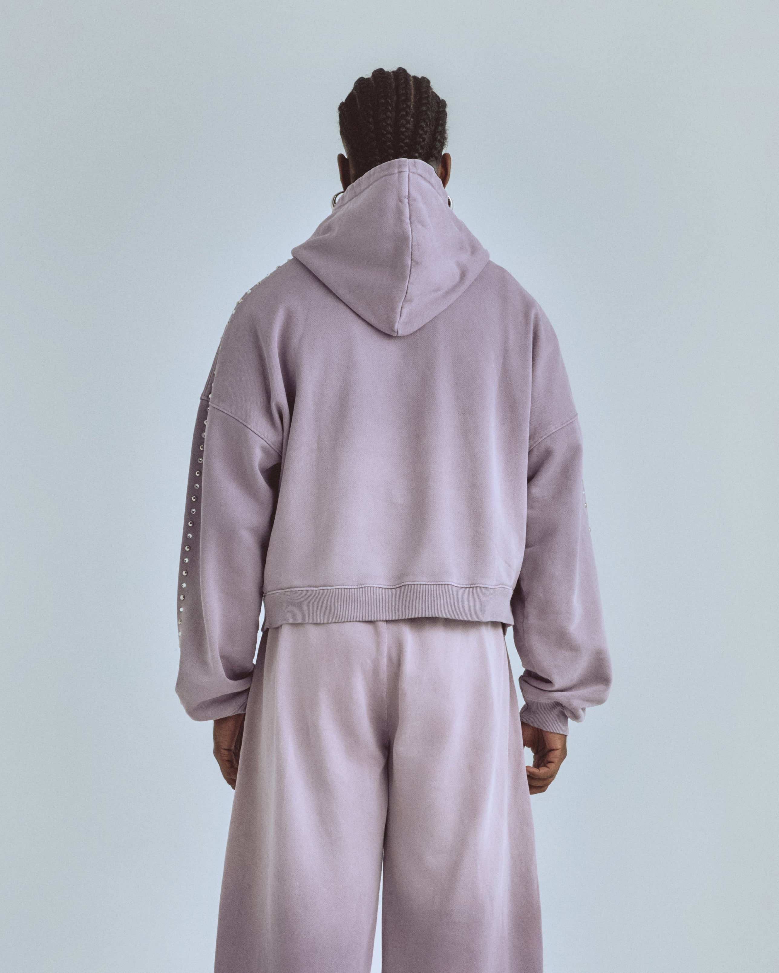 Santa Unión Basic Boxy Hoodie Purple