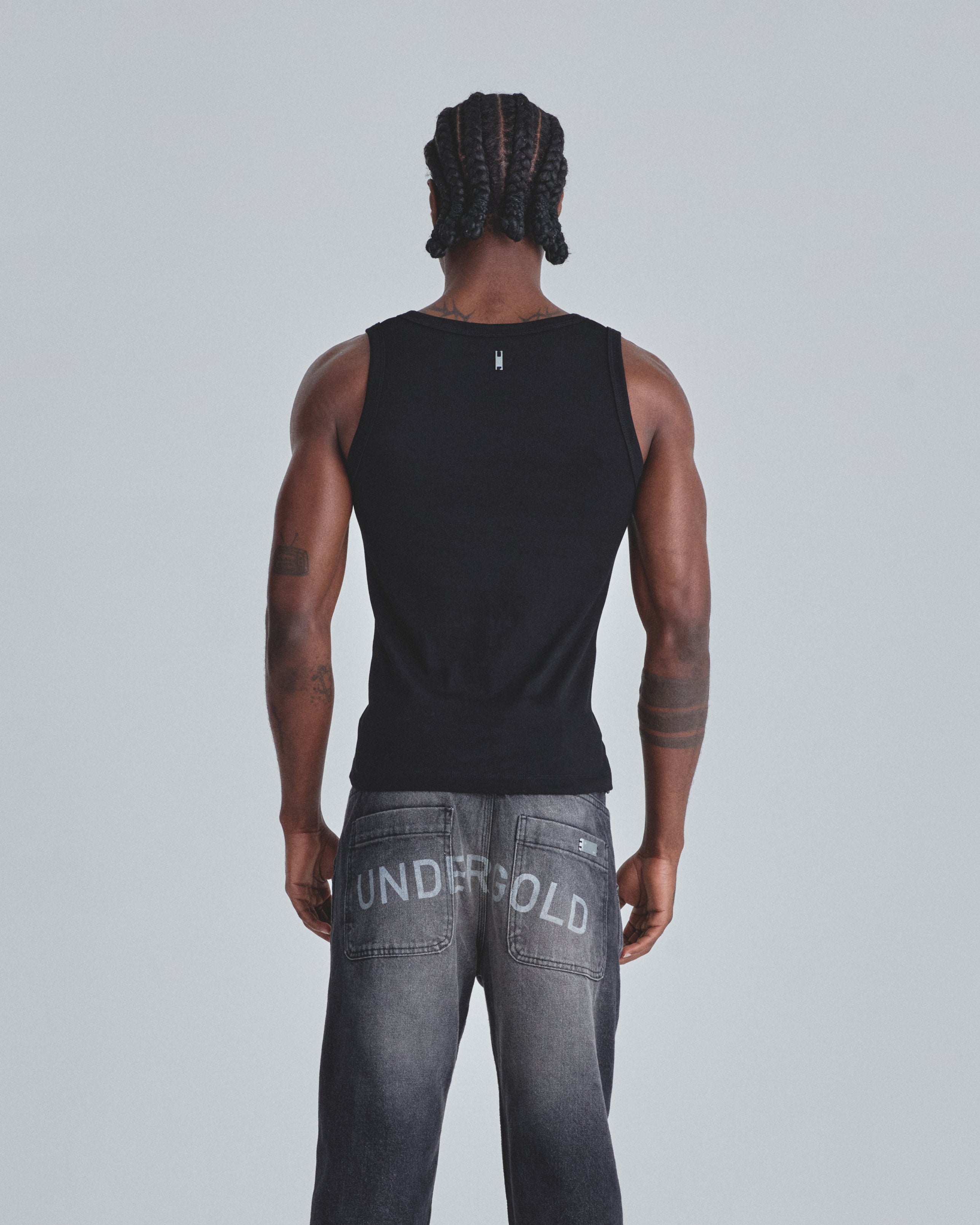 Line Undergold Studio Tank Top Black