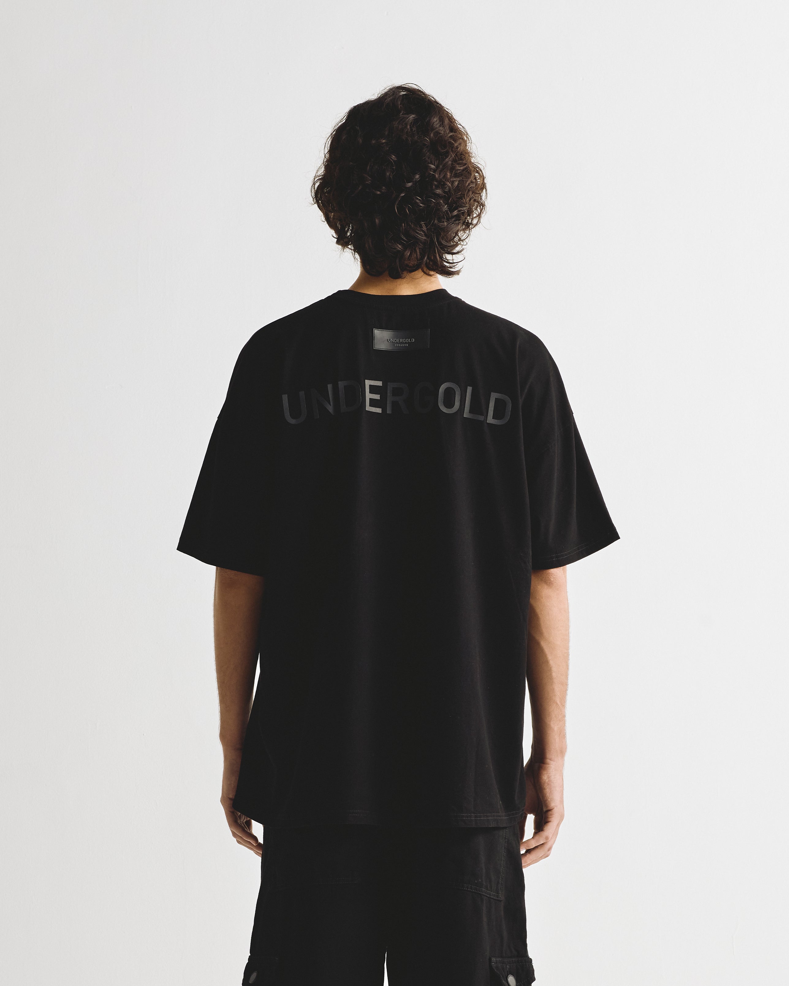 Line Logo Tshirt Black