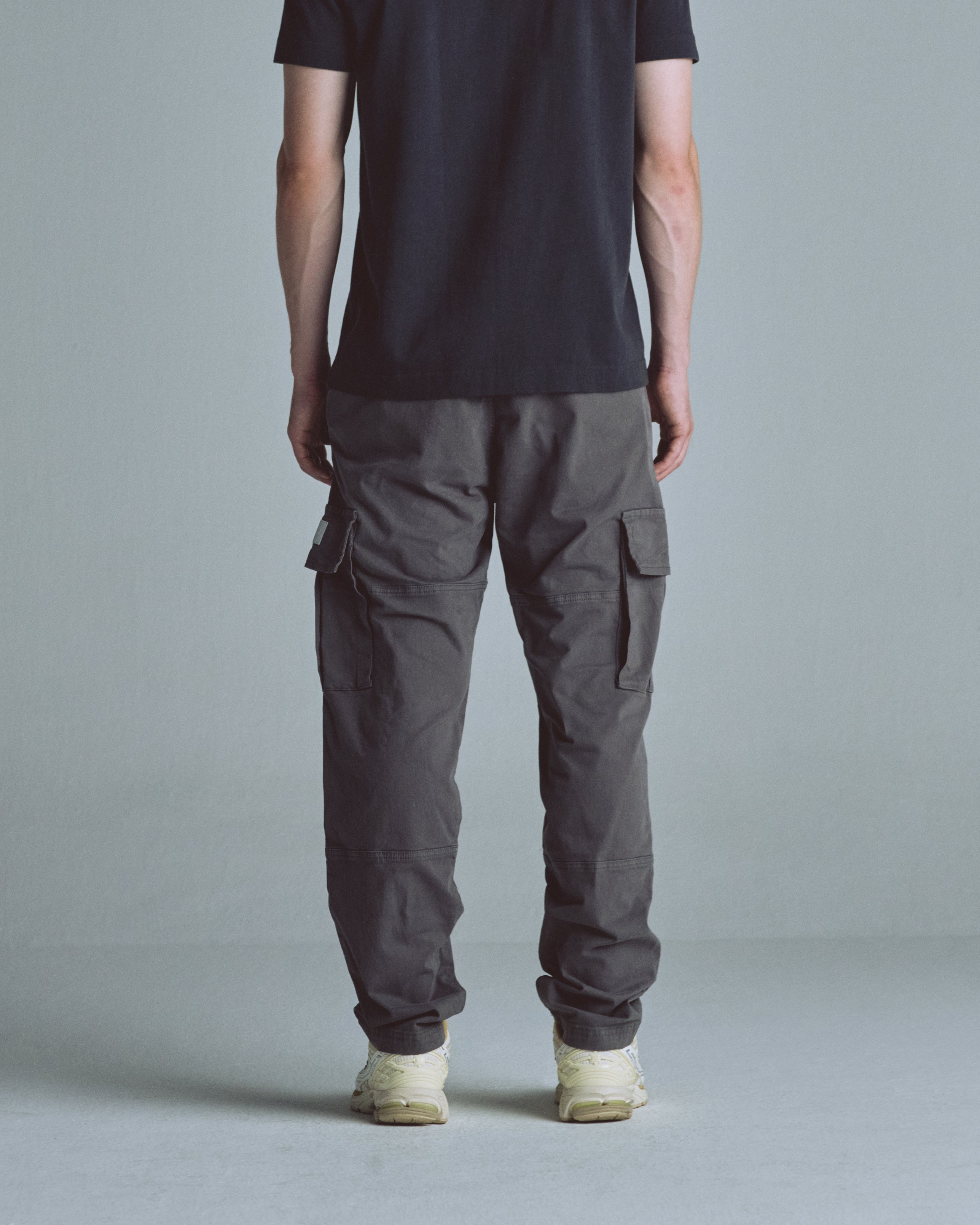 Basics Relaxed Cargo Pant Gray