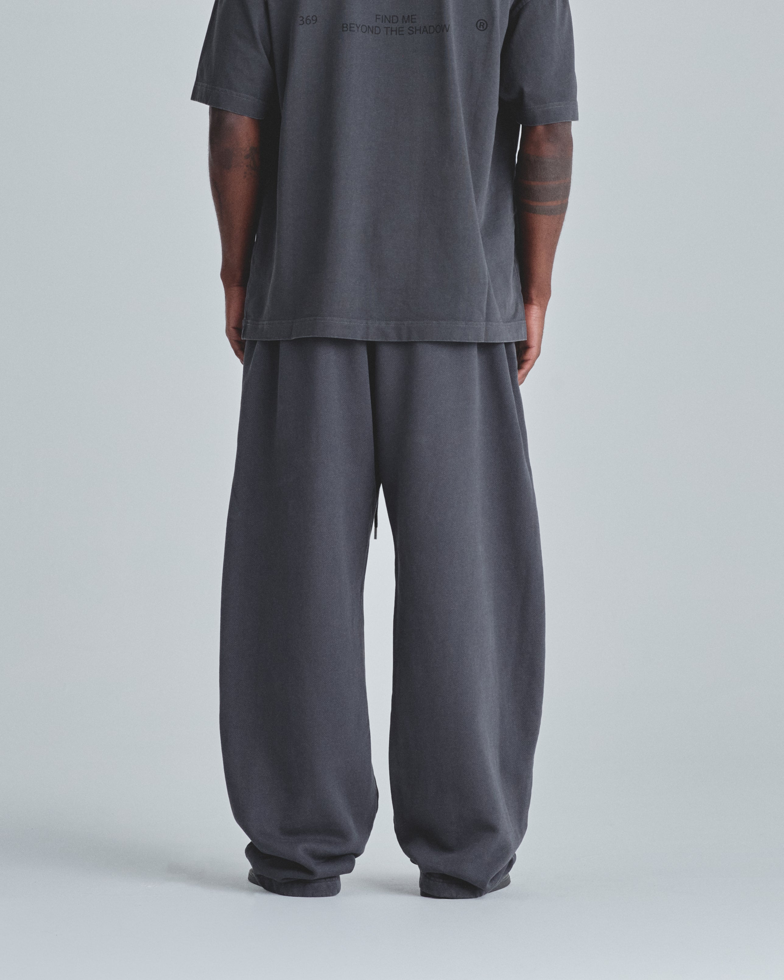 Line Gothic Straightpants Vintage Gray
