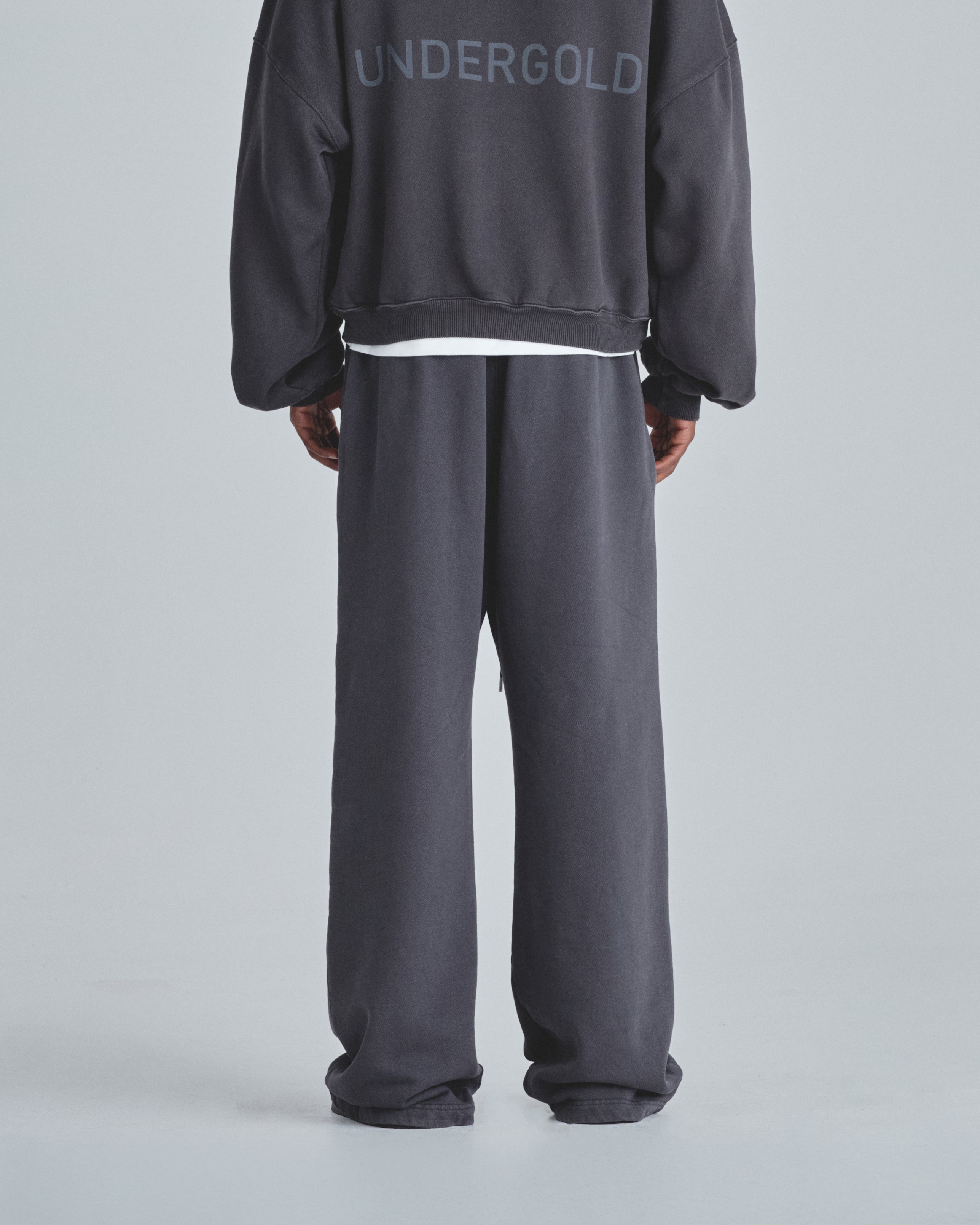 Line Basic Straightpants Dark Gray
