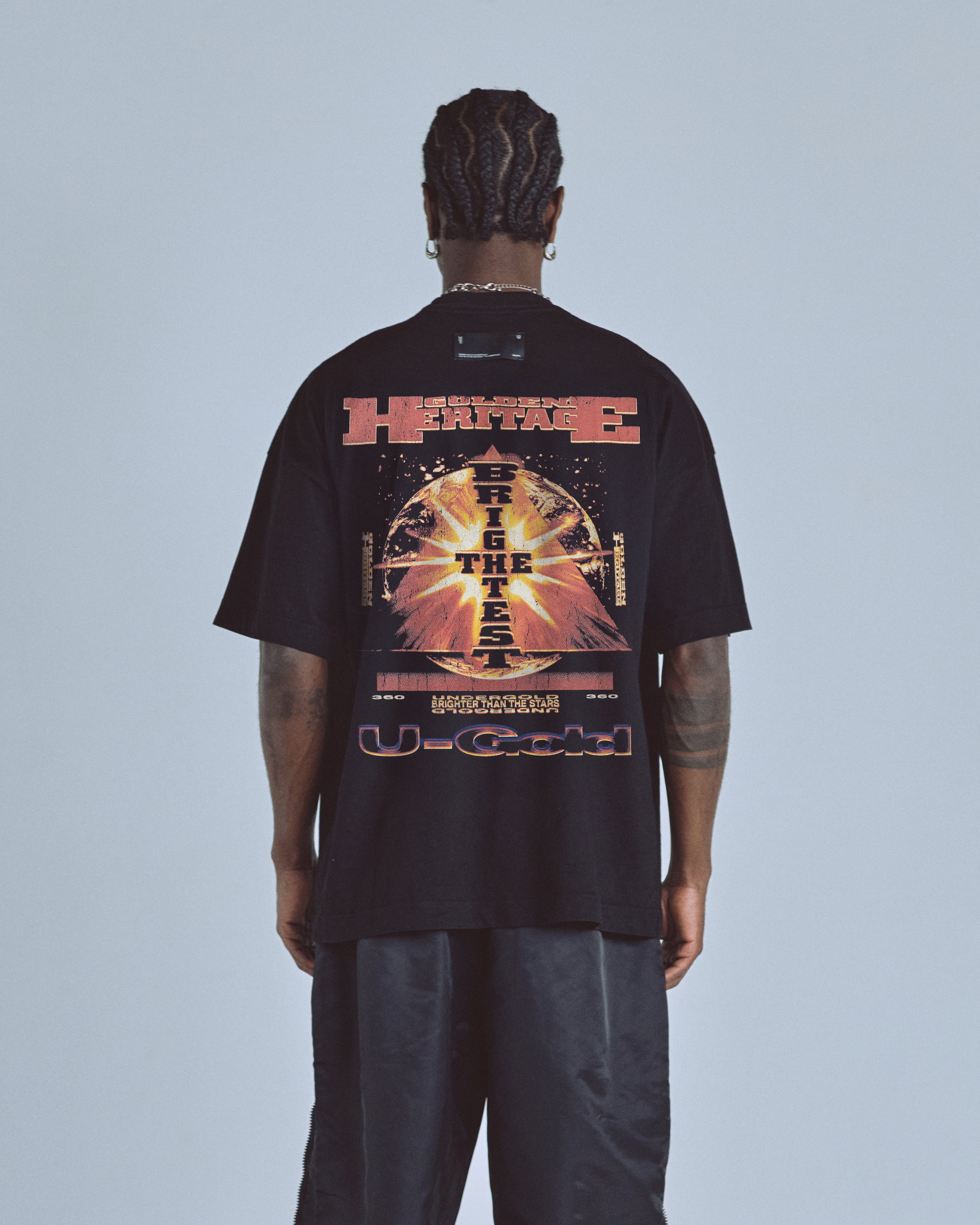 Golden Heritage Starlume Tshirt Black