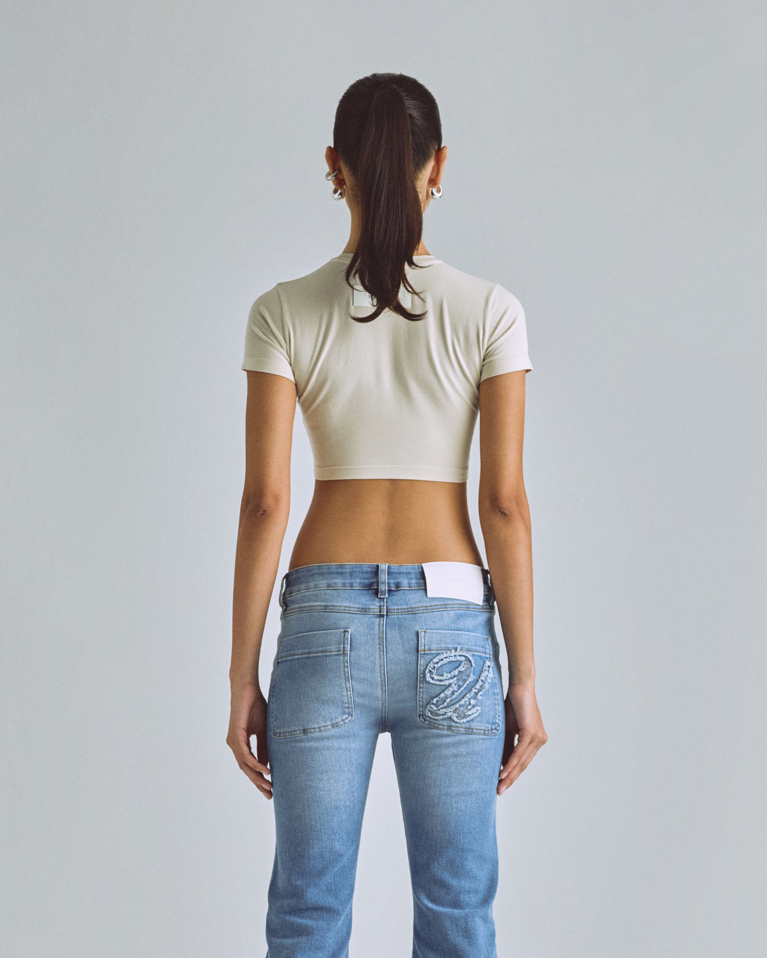 Basics Baby Tee Cream