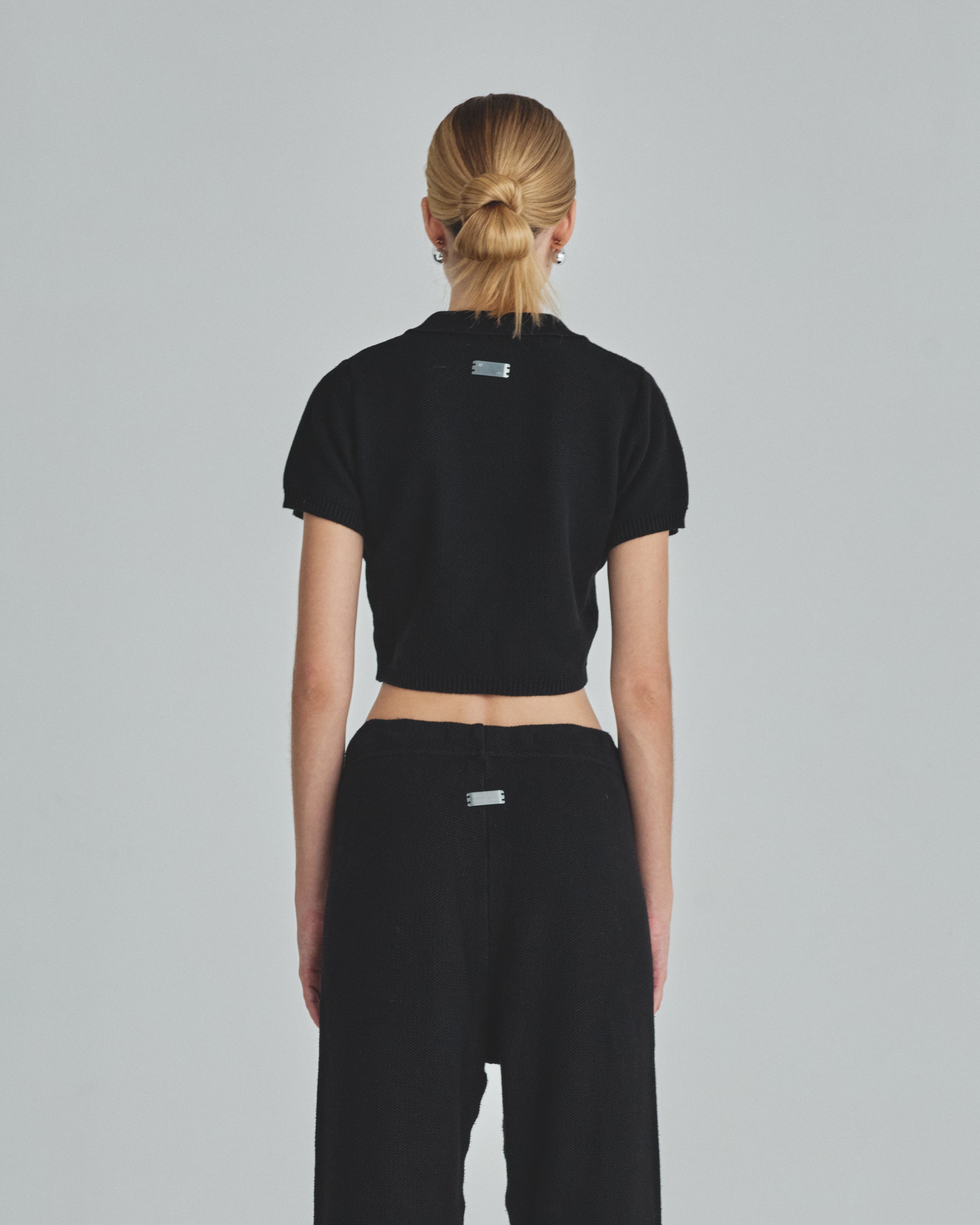 W Holy State Undergold Studio Polo Shirt Black