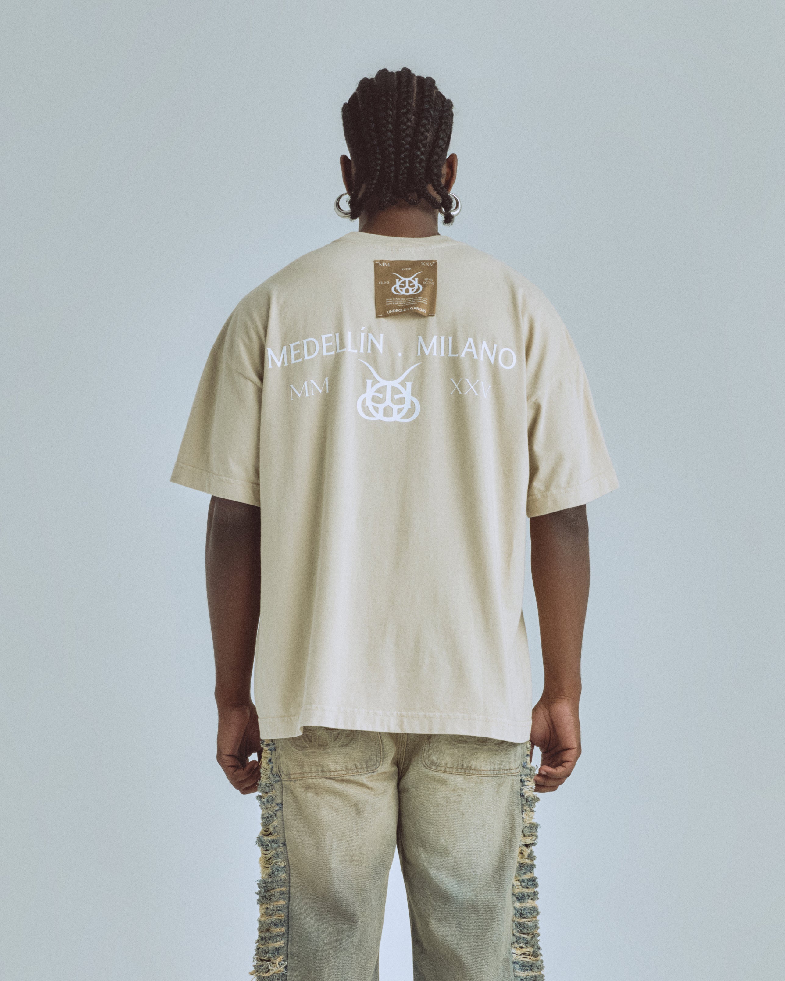 Santa Unión Holy Ghost Tshirt Cream