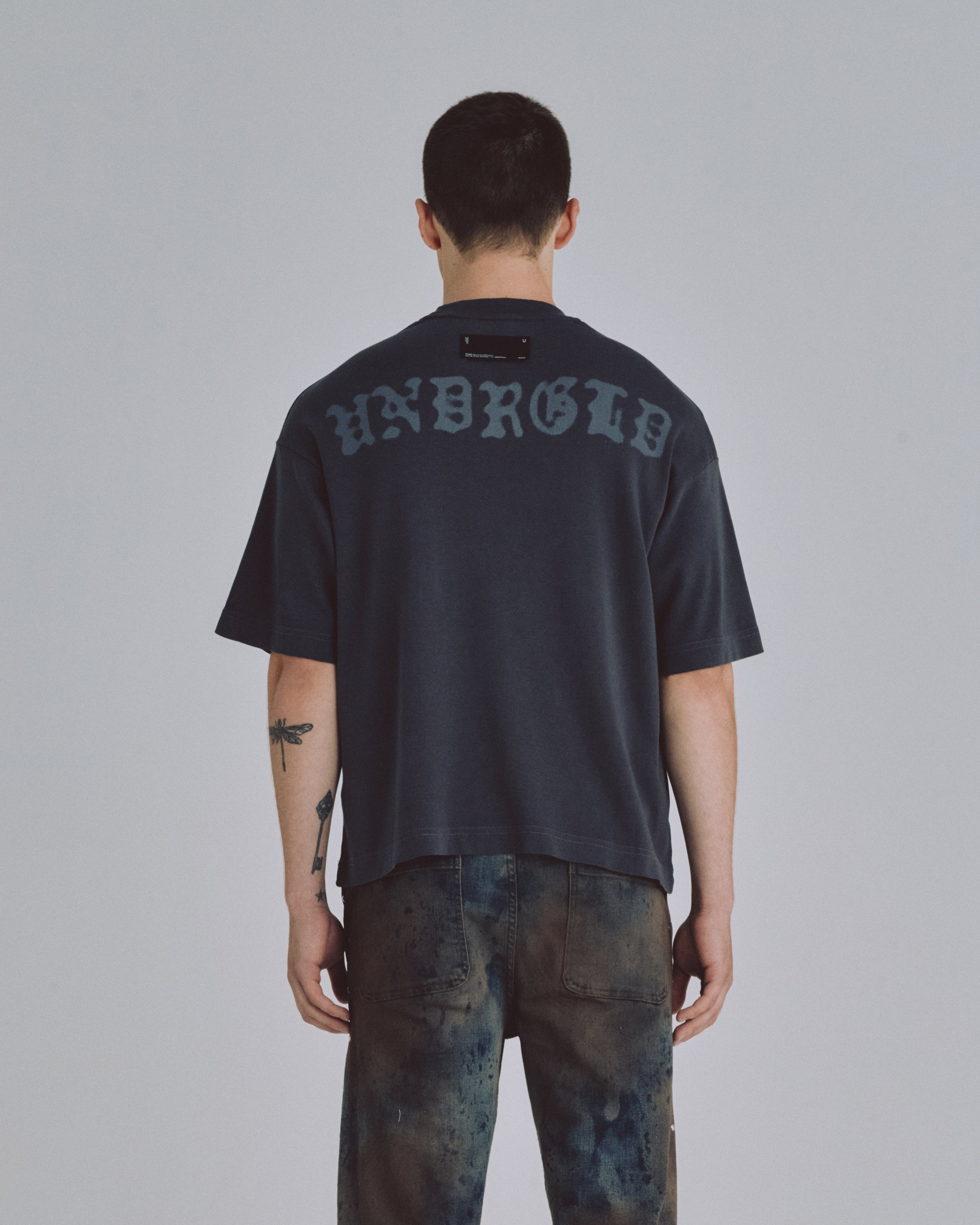 94' Crosslight Boxy Fit Tshirt Vintage Gray