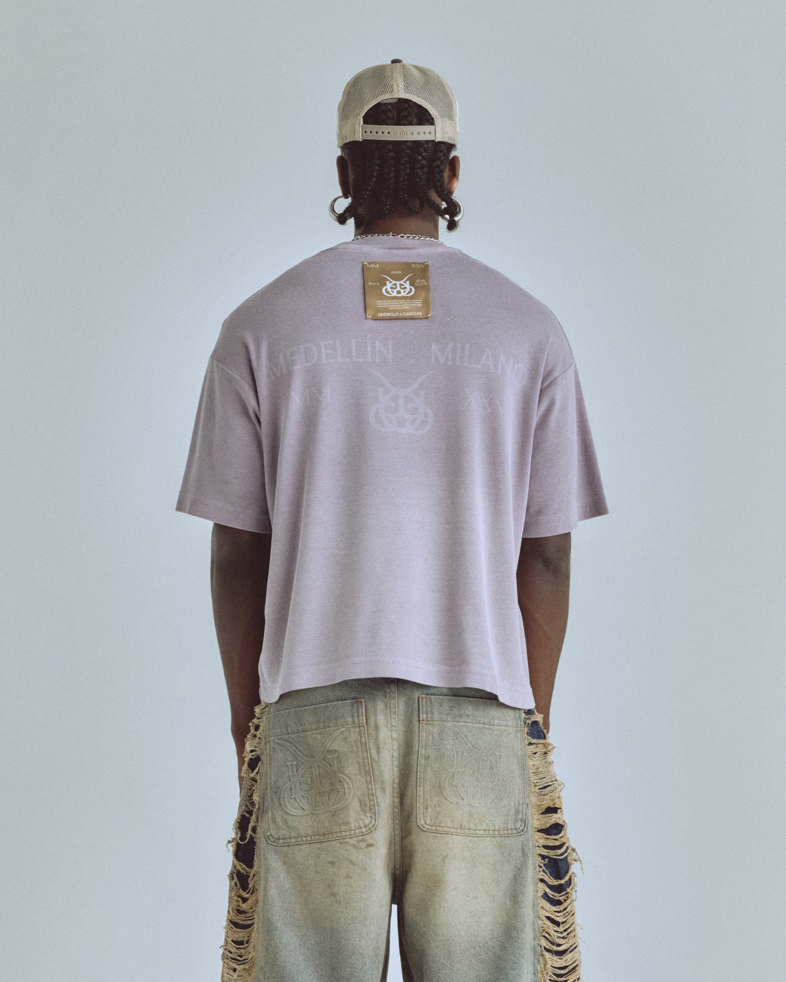 Santa Unión Basic Boxy Fit Tshirt Purple