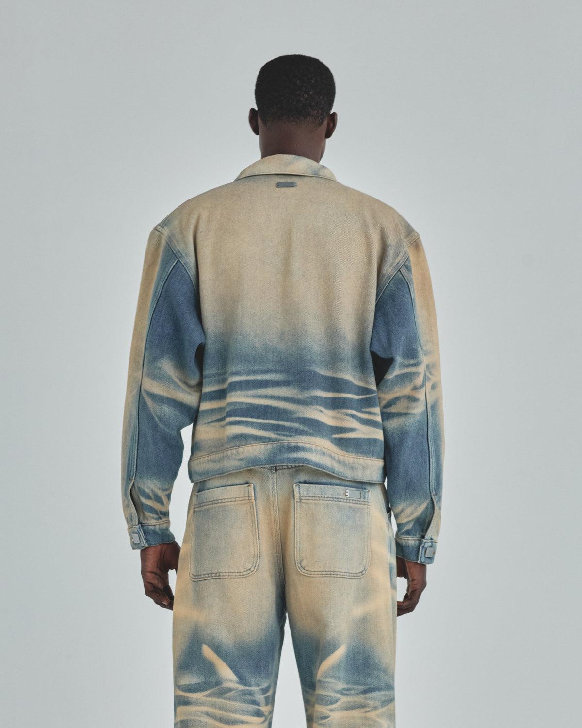 Revelation UNDRGLD Zip Up Jacket Sand Blue