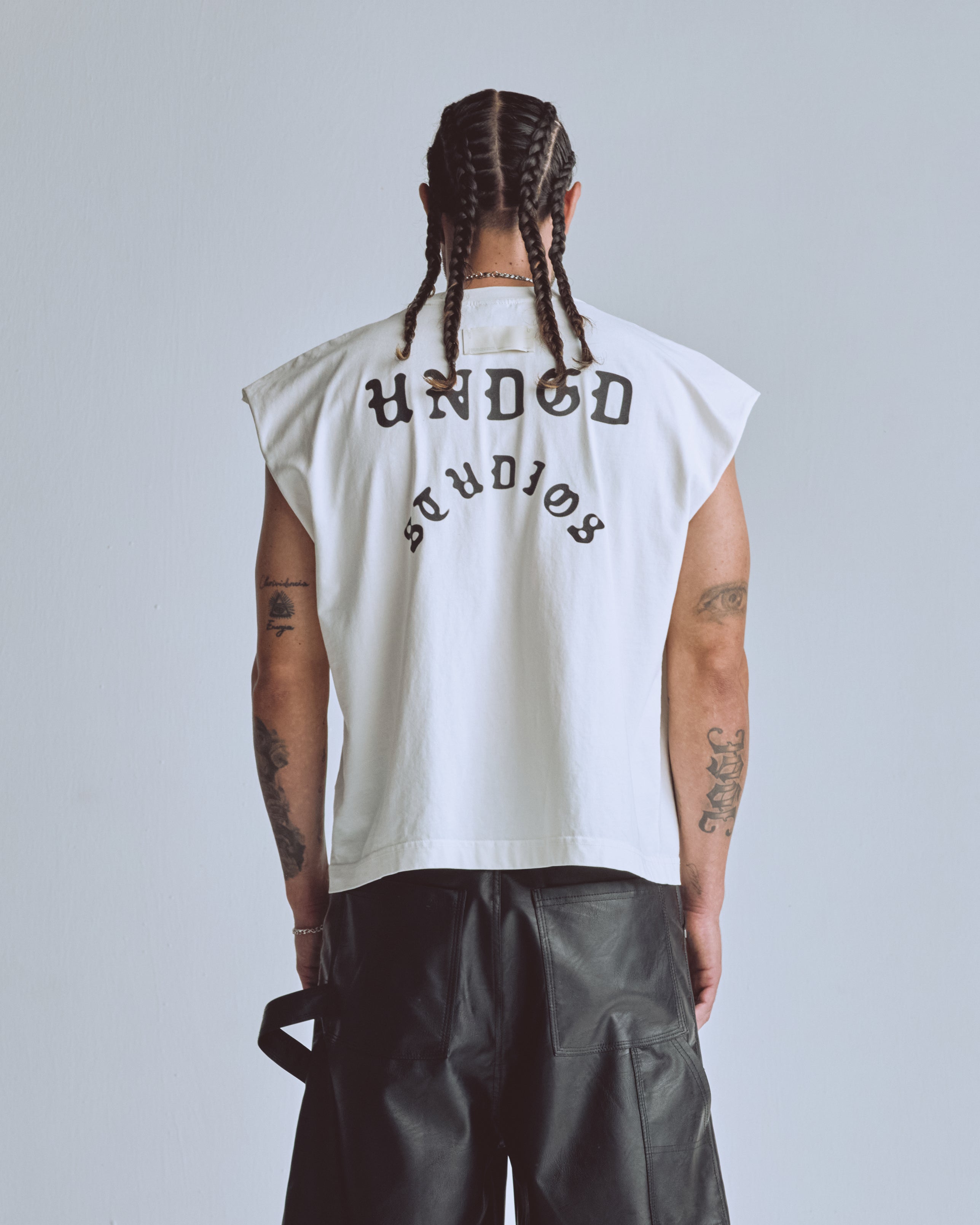 Capsule UNDGD STUDIOS Sleeveless Tshirt White