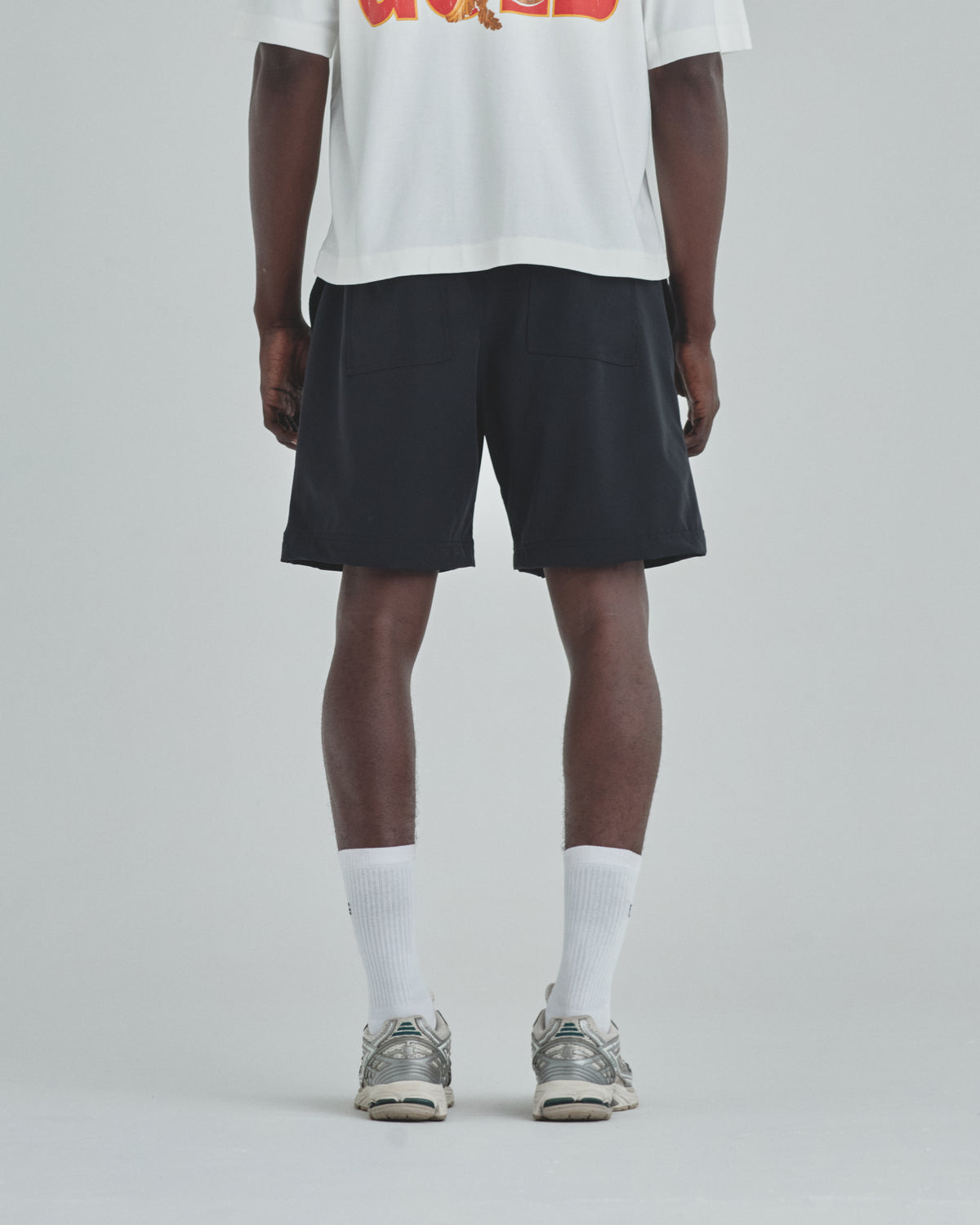 Basics Synthetic Cargo Short Black