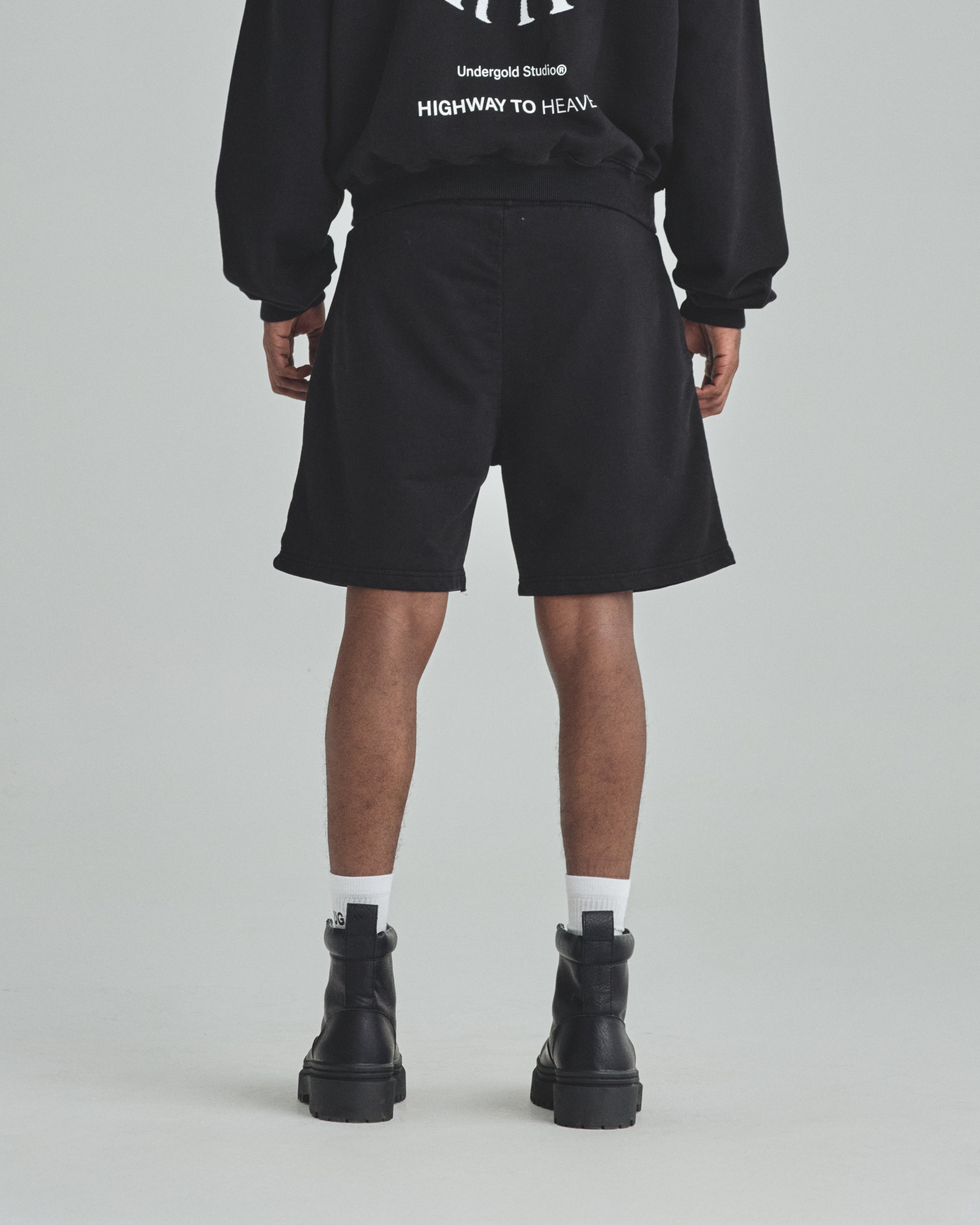 Spring Pray 4 Love Biased Shorts Black