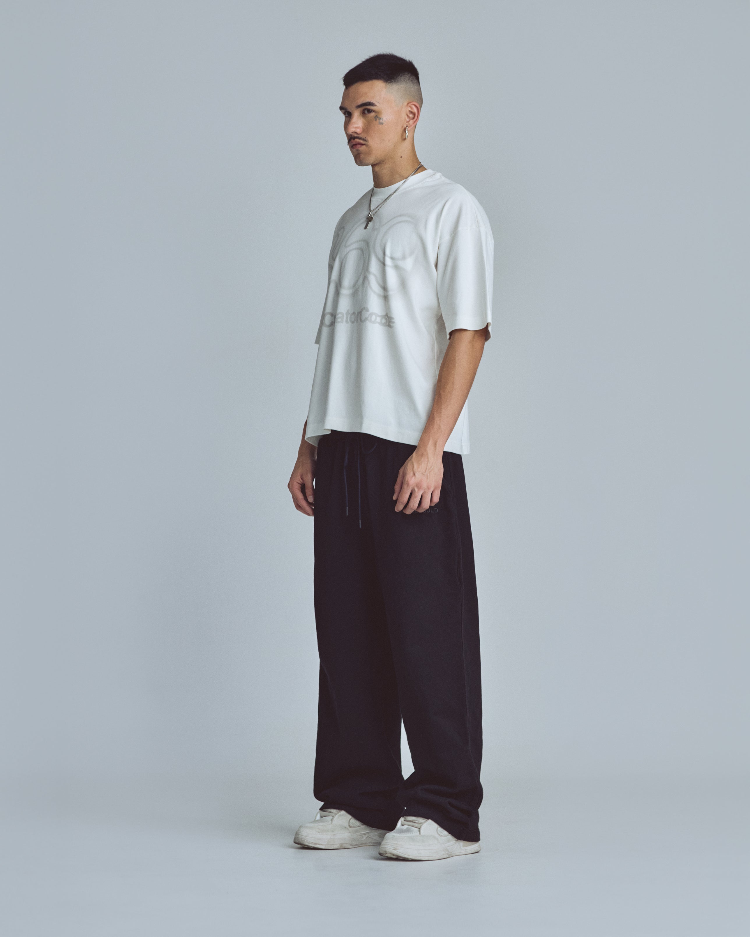 Stardust Code Boxy Fit Tshirt White