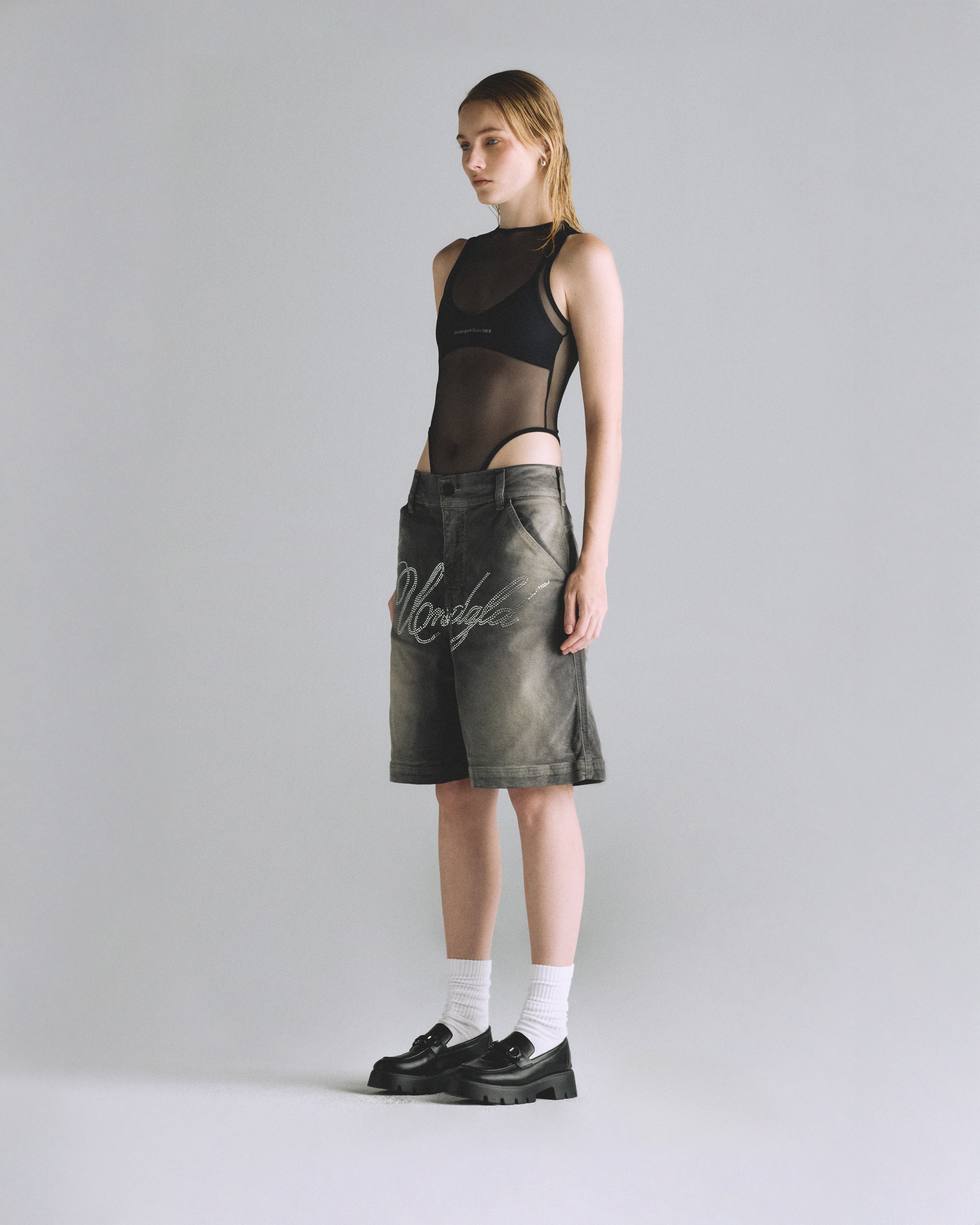 Basics Undergold Studio Mesh Body Black