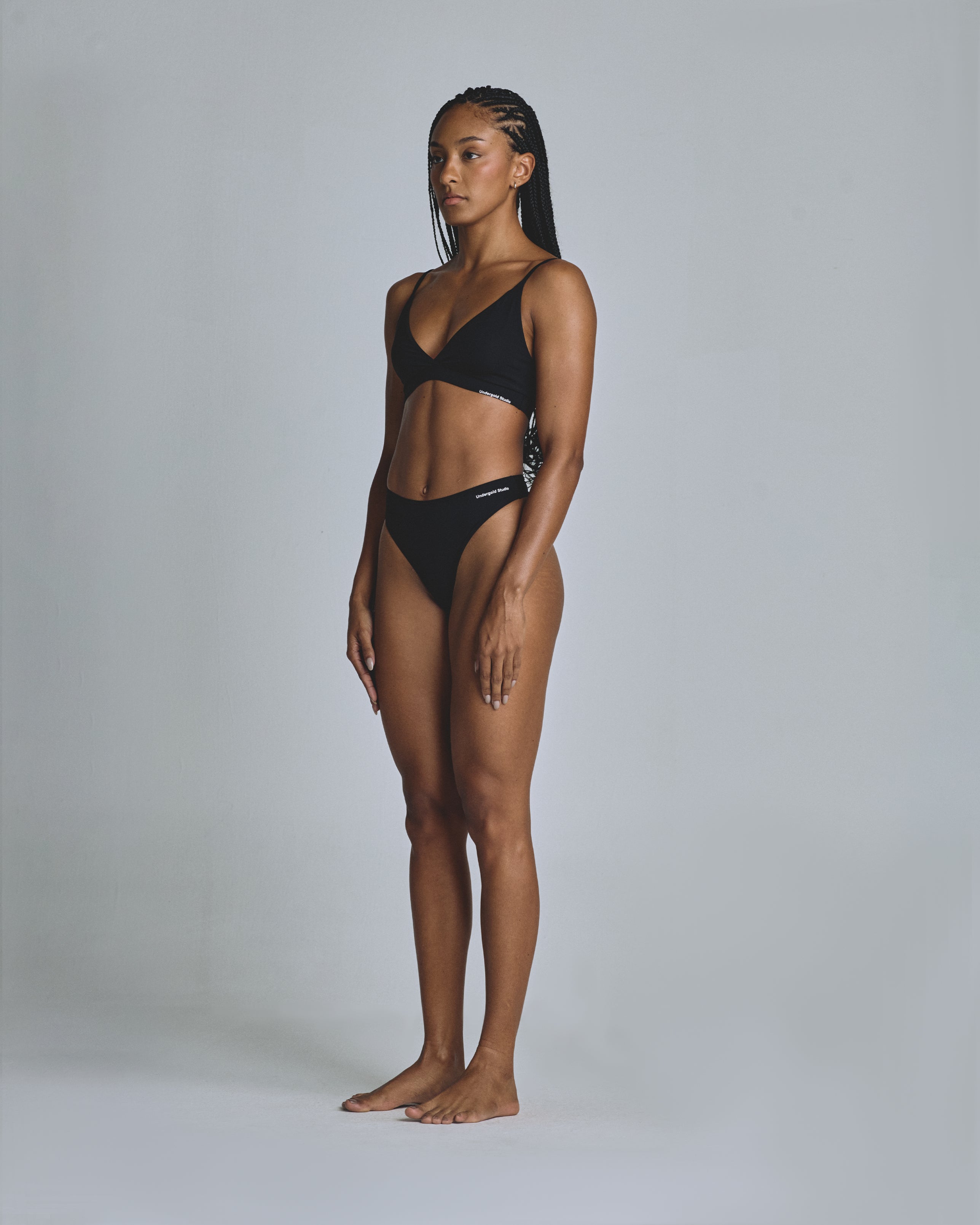 Basics Undergold Studio Intimate Thong Black