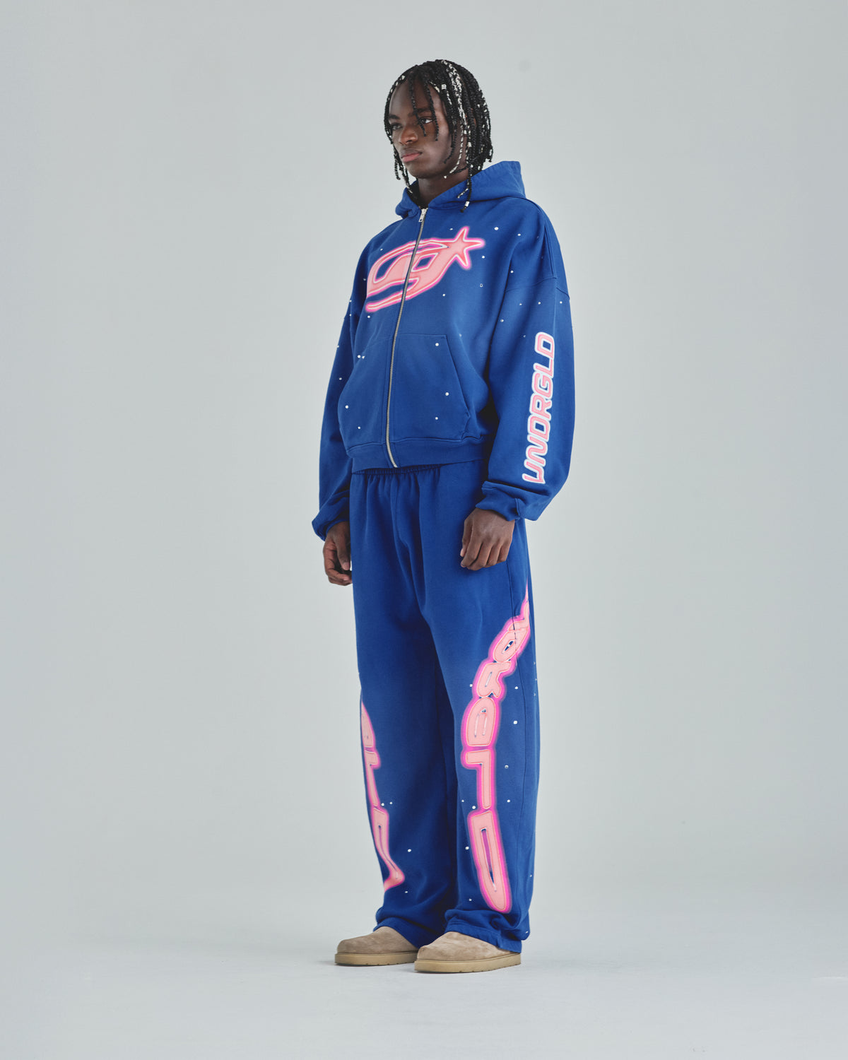 Act 1 Neon Straightpants Electric Blue