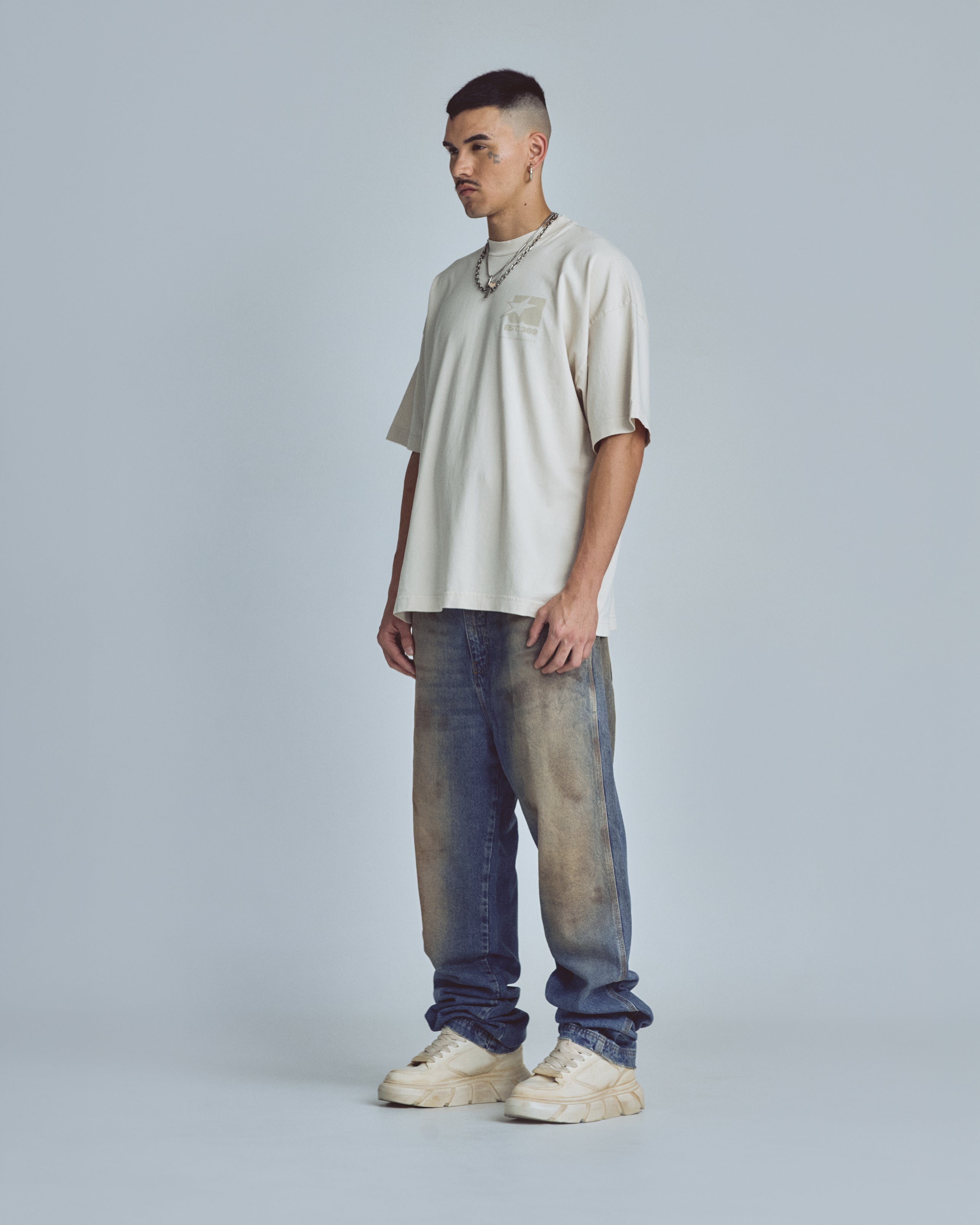 Basics UNDERGOLD Regular Jean Mechanic Blue