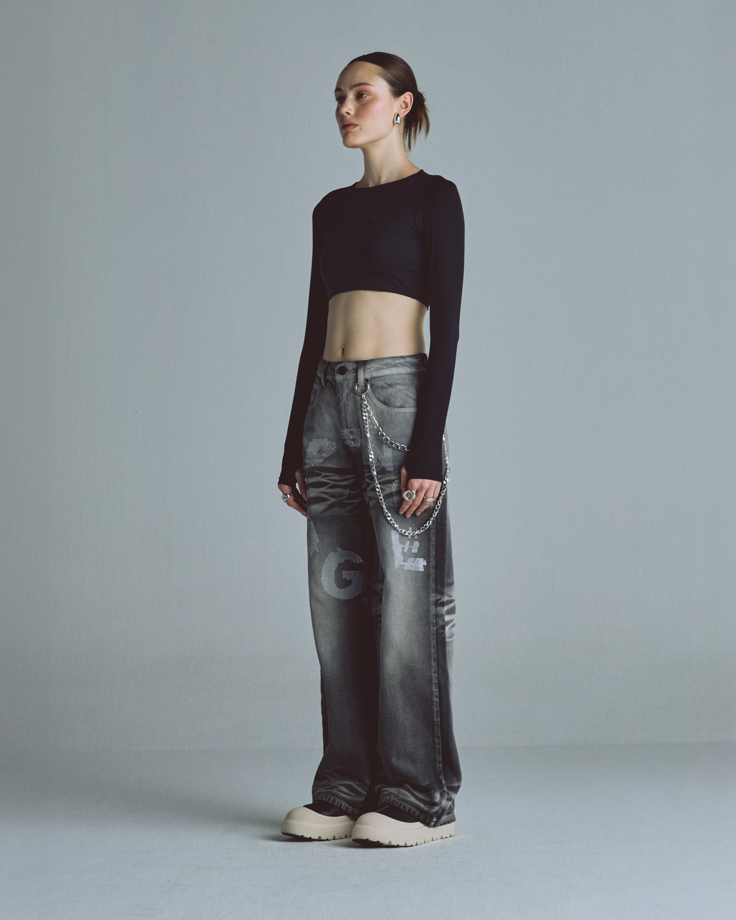 W Basics Long Sleeve Black