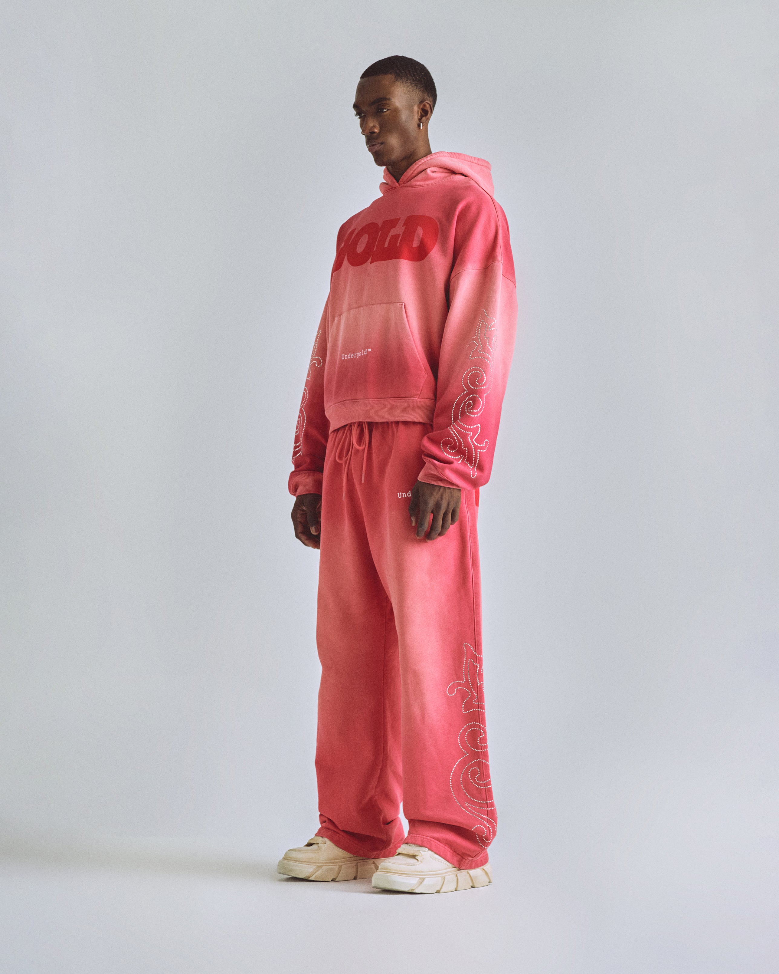 The Path Gold Hoodie Rose Fire