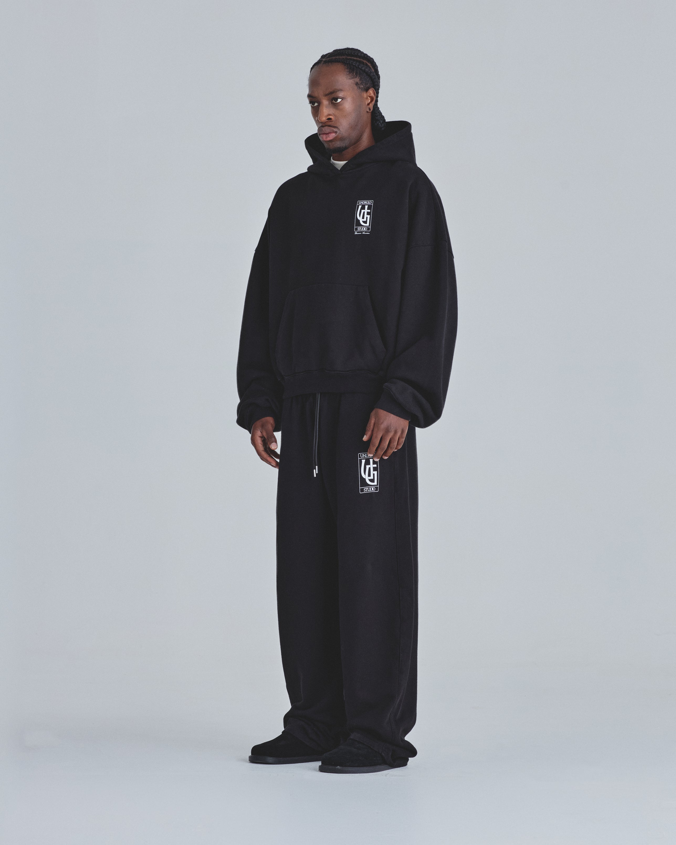 Line UG Frame Straightpants Black