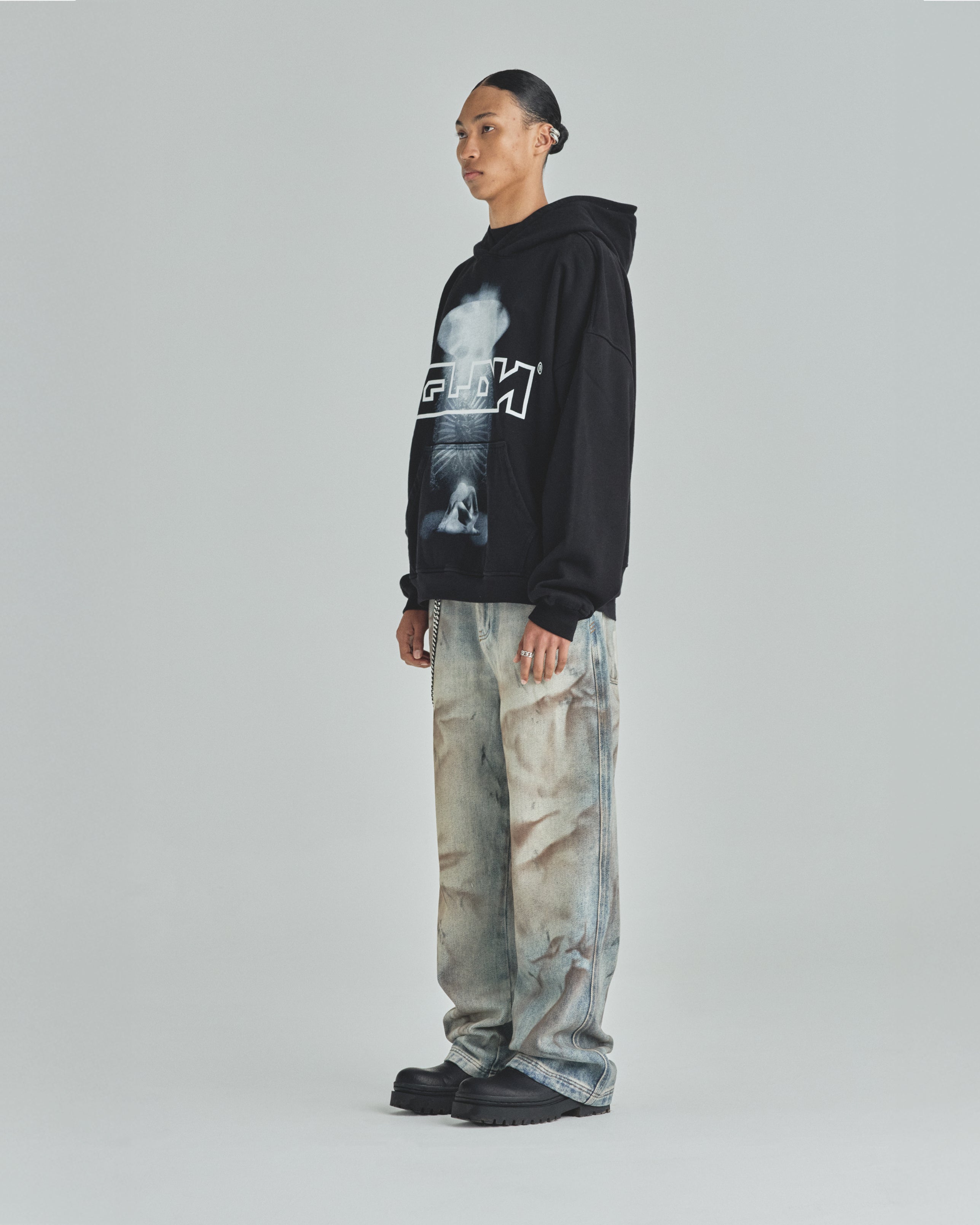 Capsule UNDRGLD Wide Jeans Dirty Blue