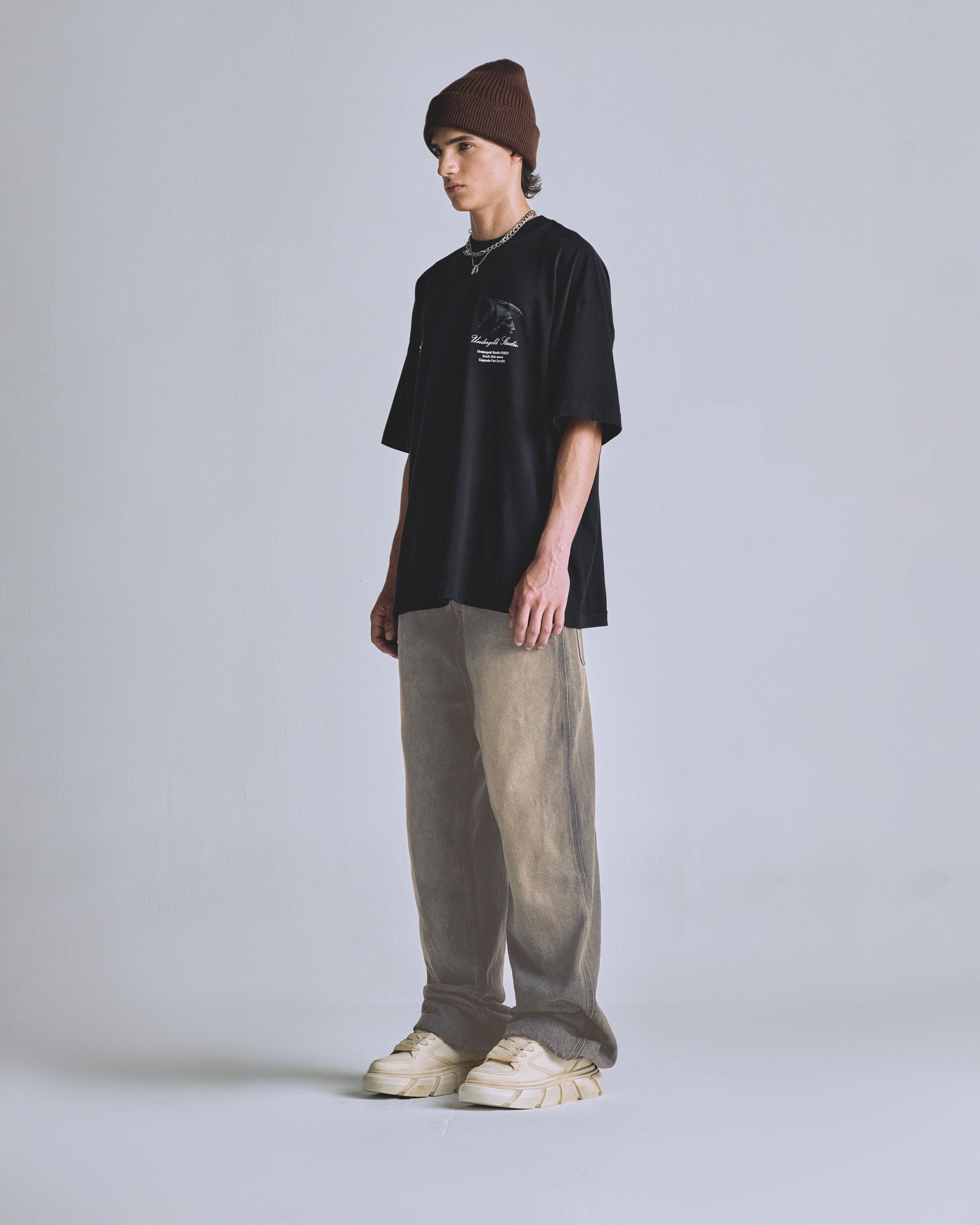 Basics UNDERGOLD Regular Jean Dirty Black