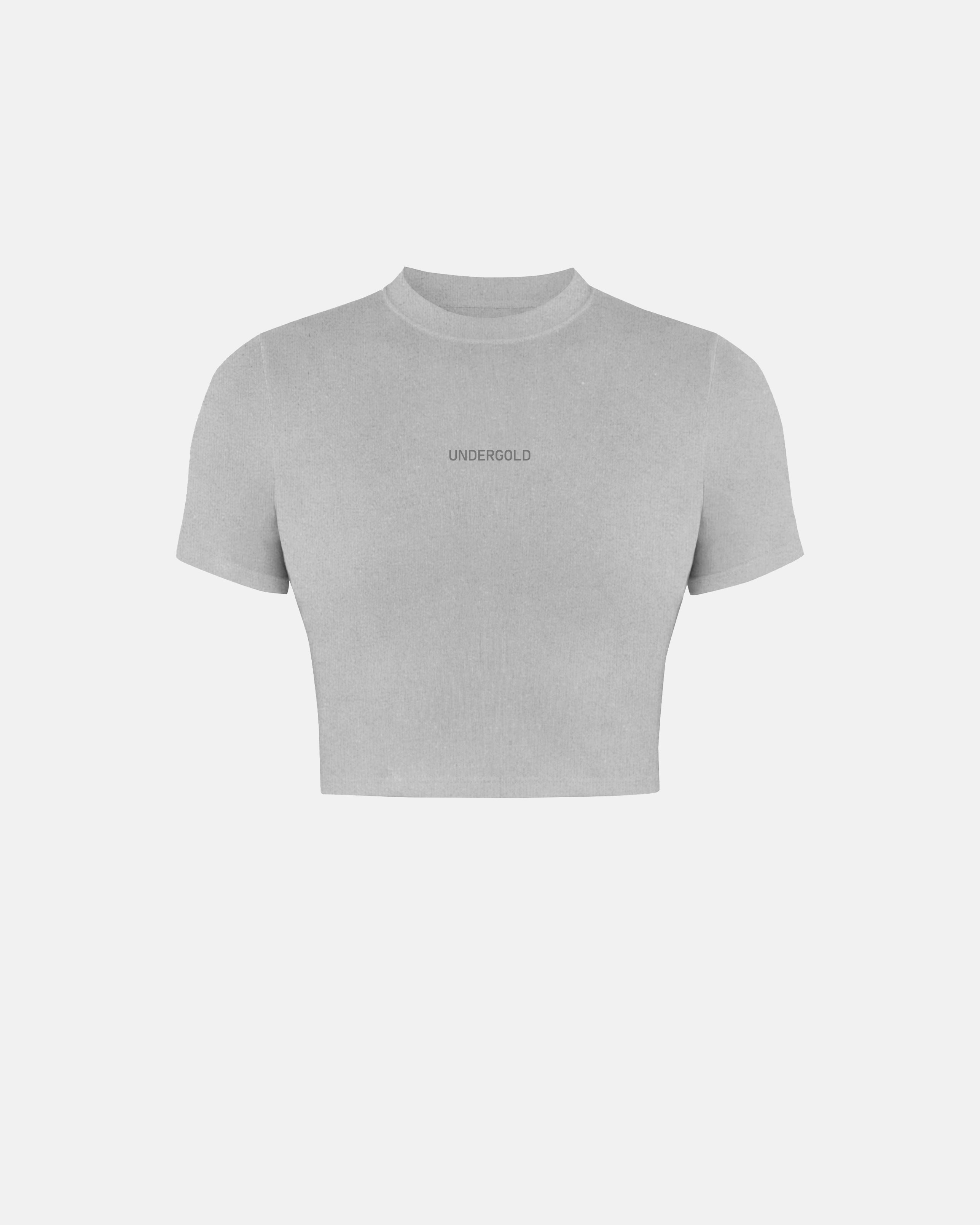 Basics Baby Tee Washed Gray