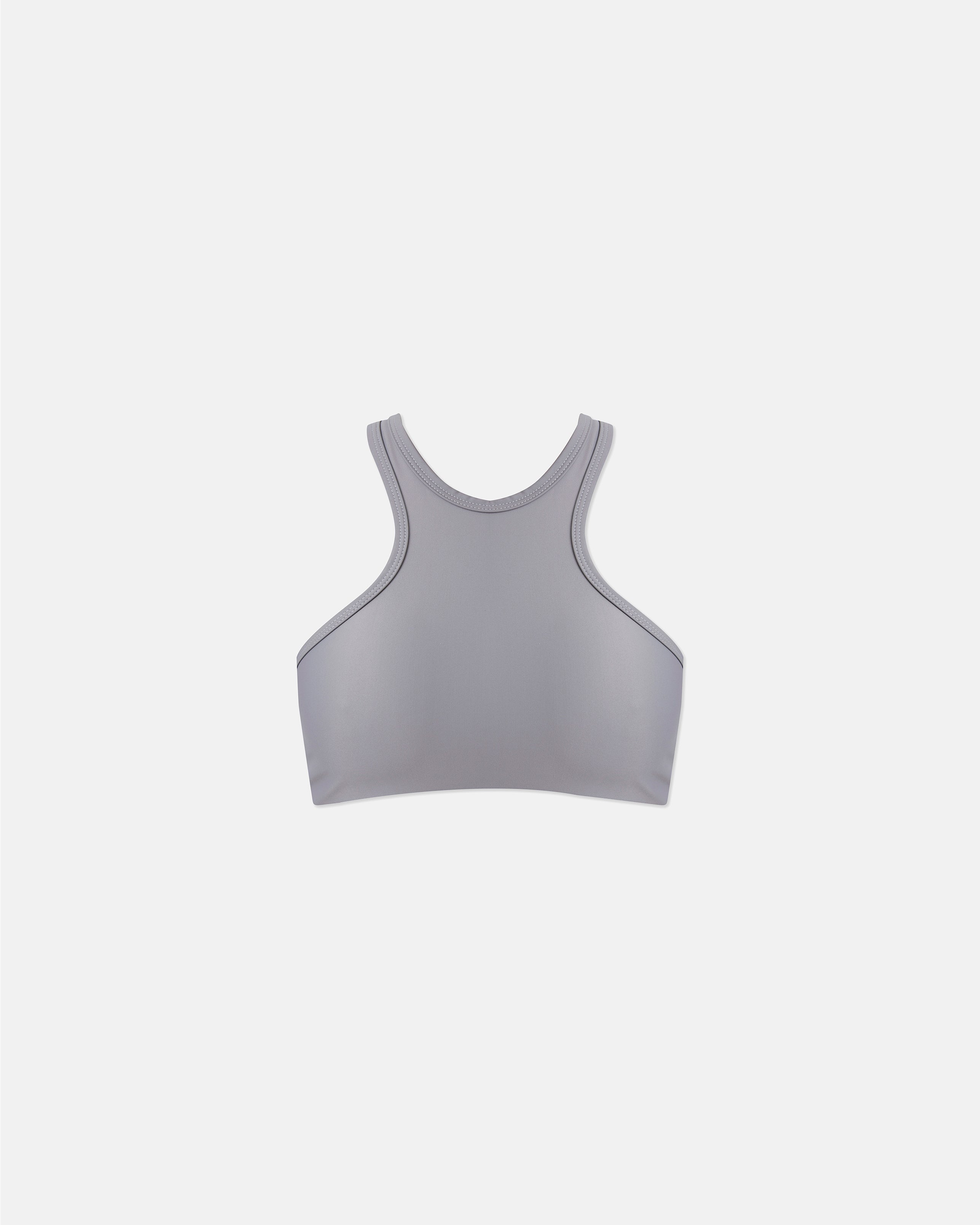 Basics Halter Top Smoked Gray