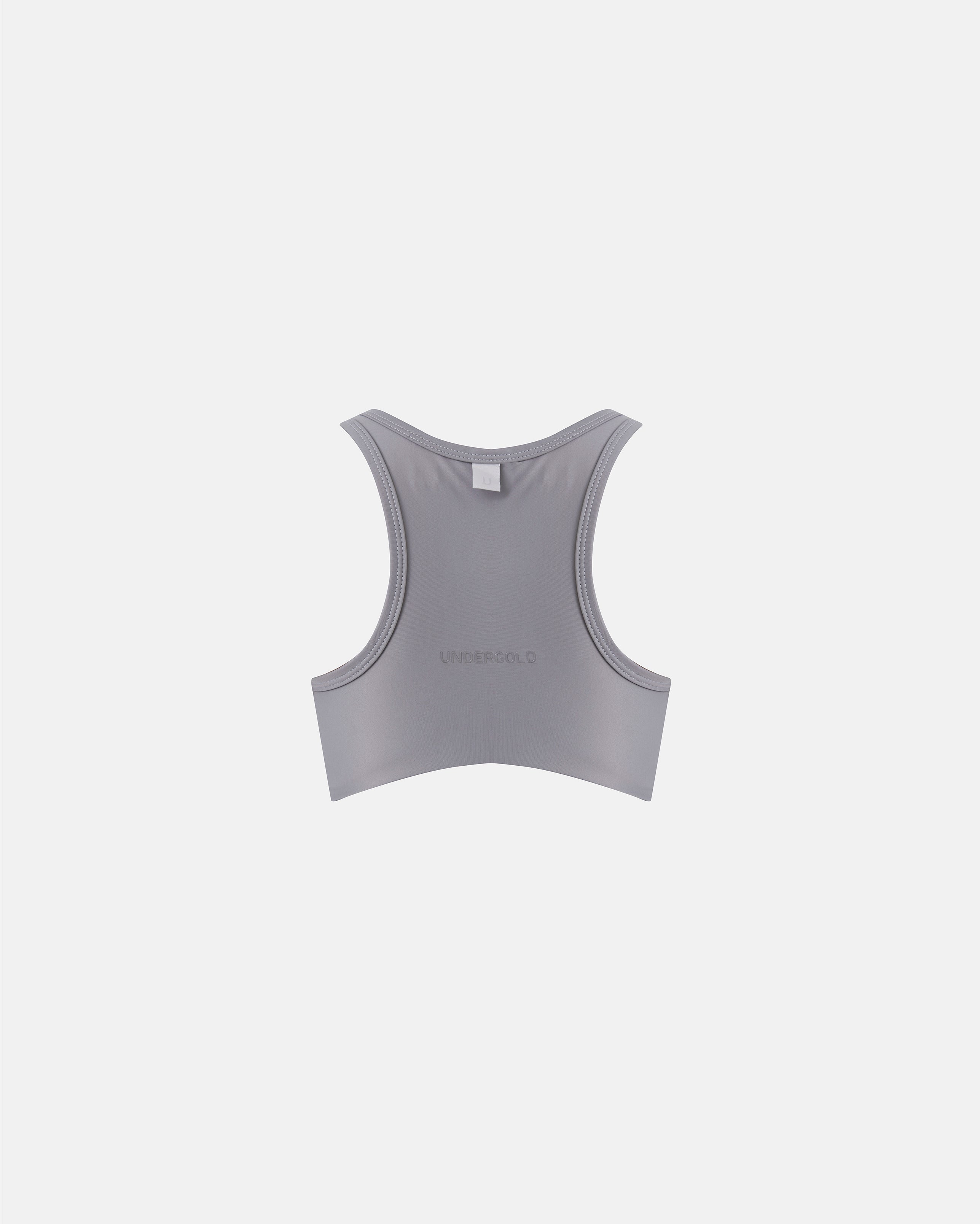 Basics Halter Top Smoked Gray