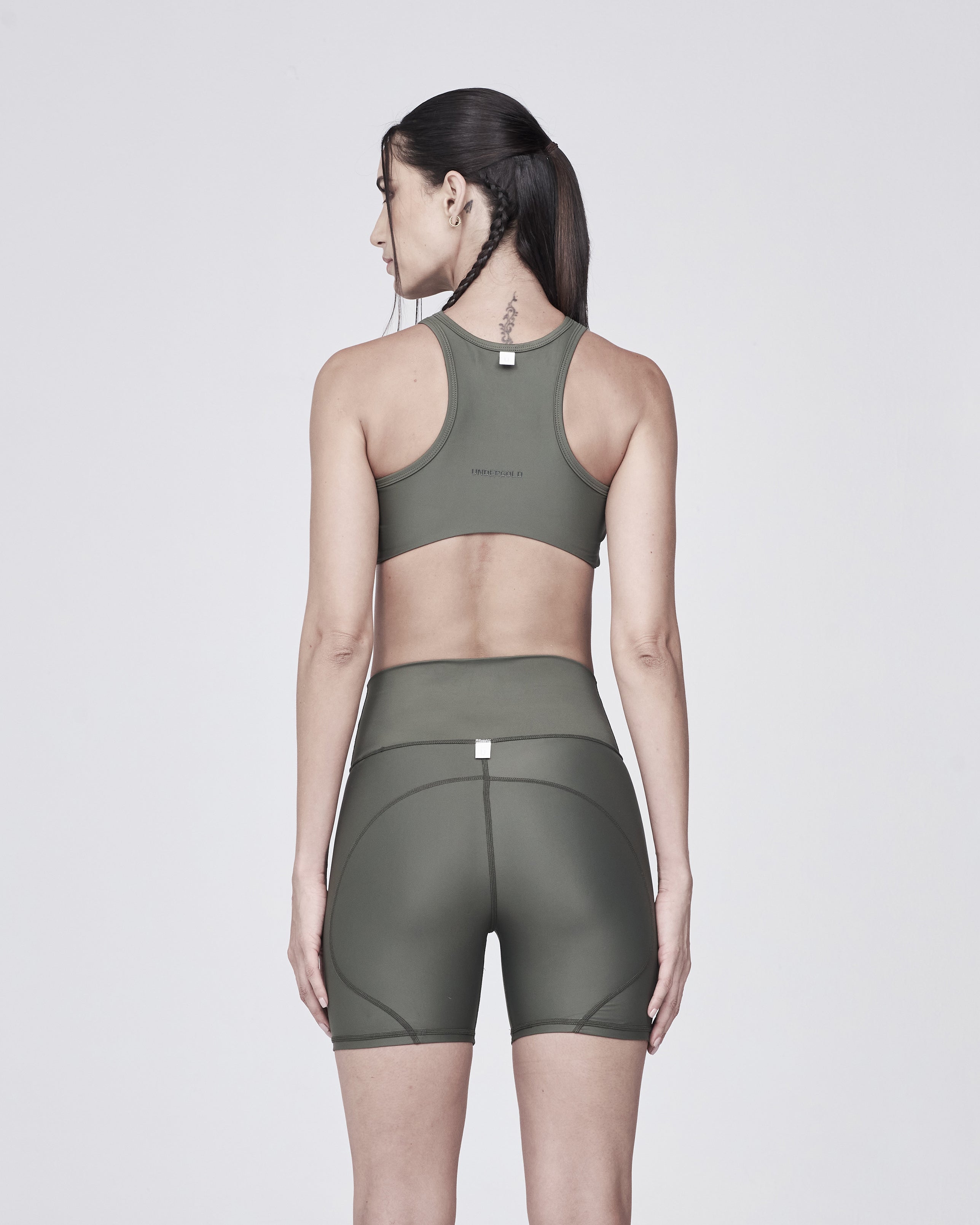 Basics Halter Top Military Green